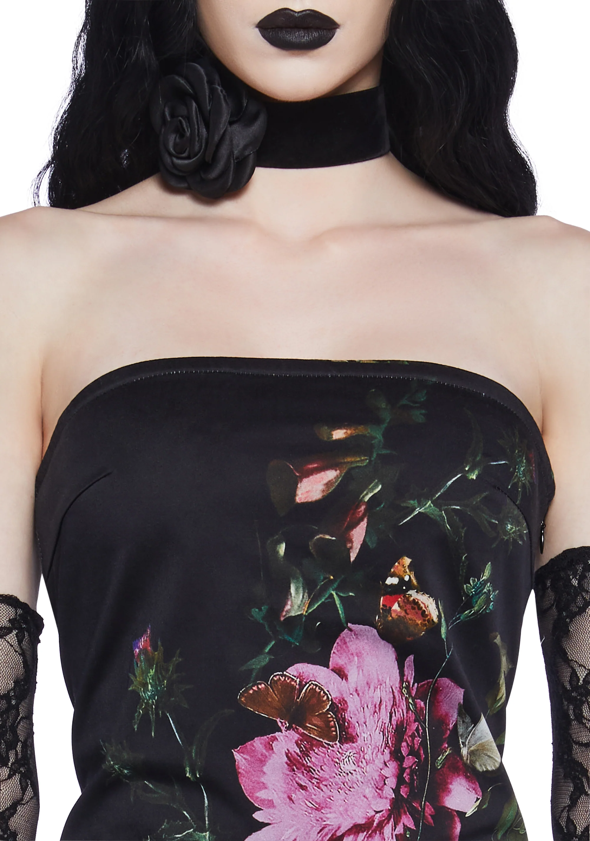 Beauty In Darkness Mini Dress - Image 4