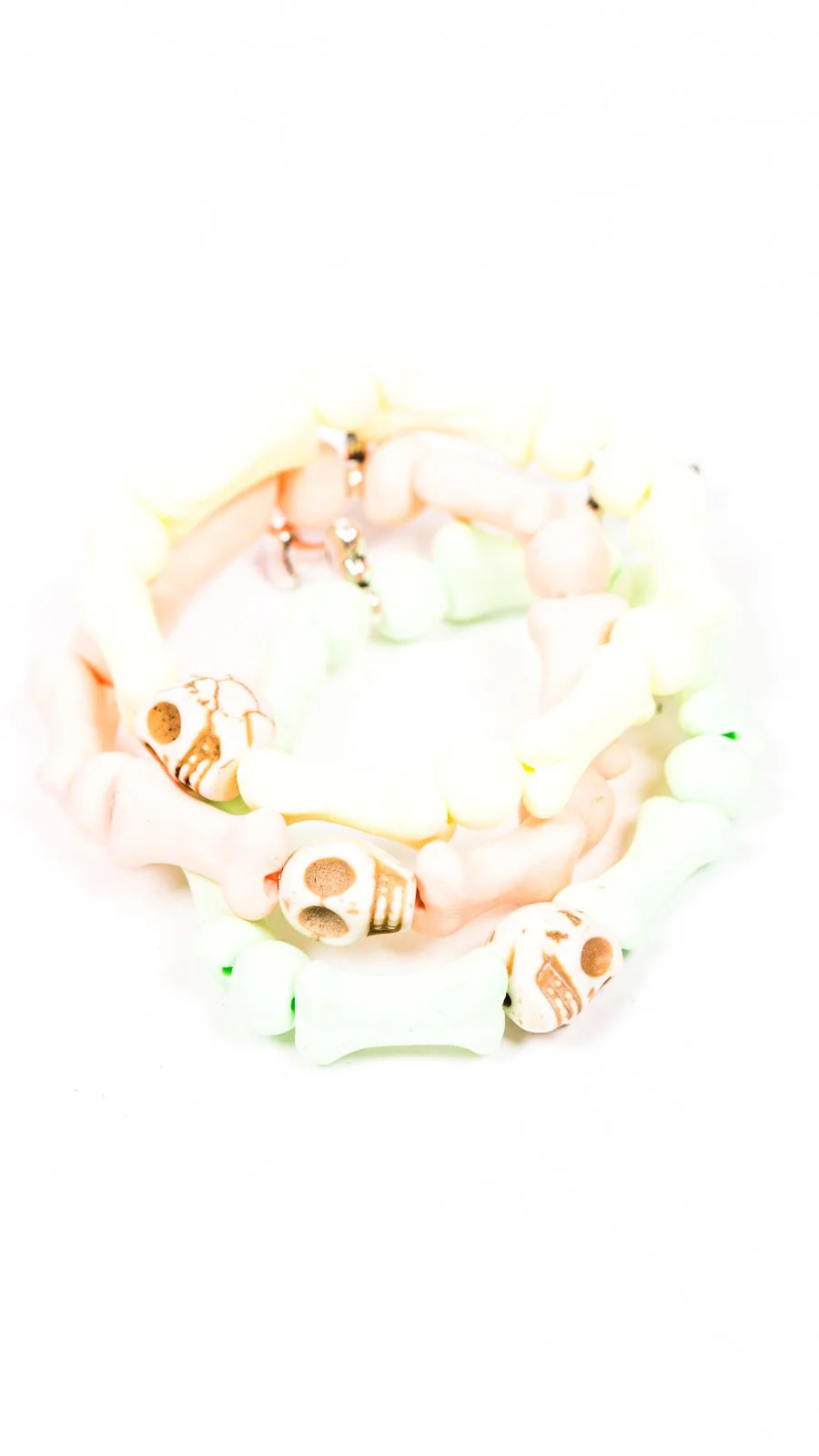 Bedrock Bones Skull Bracelets - Rainbow - Image 9