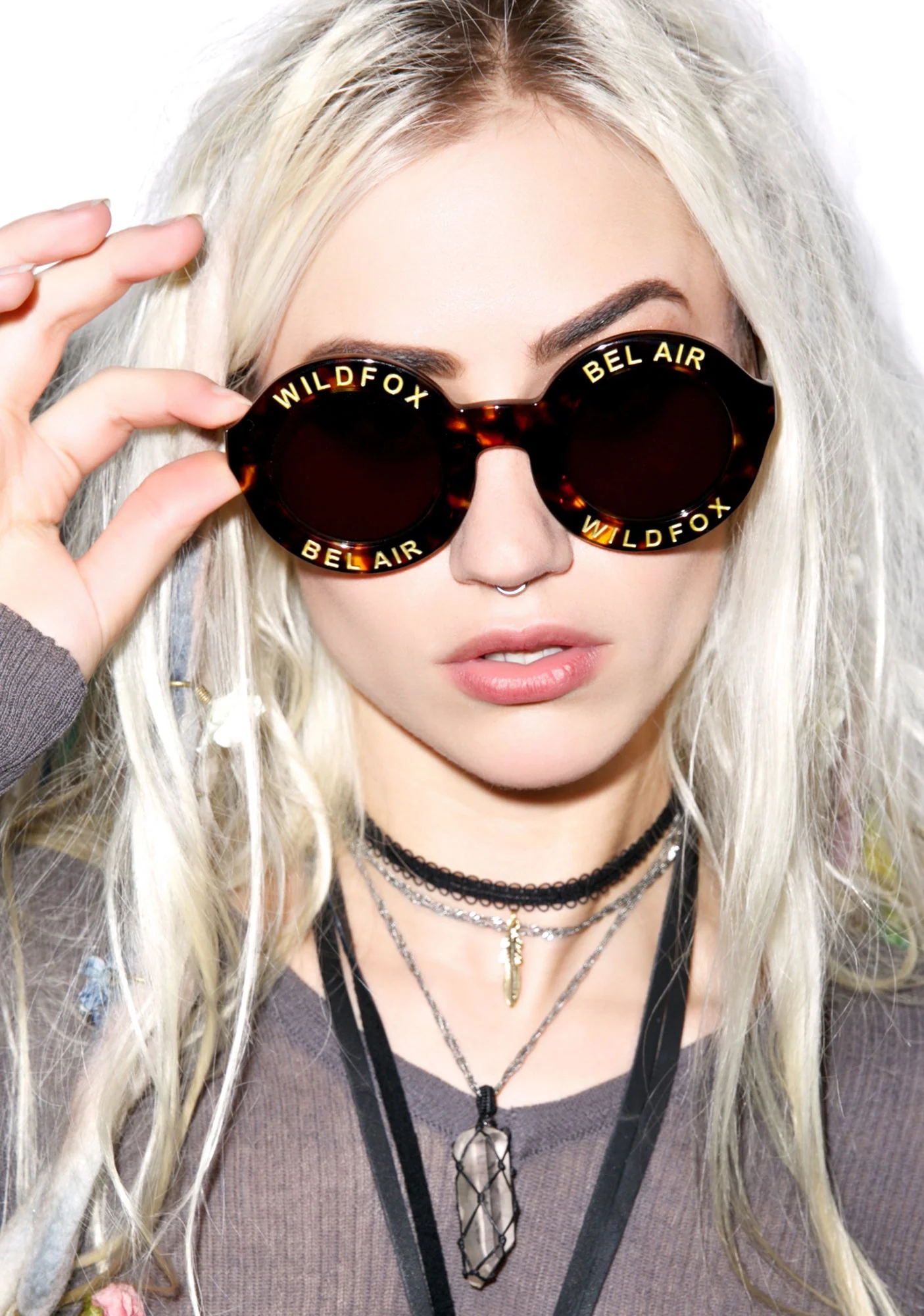 Bel Air Sunglasses - Dark Blue - Image 21