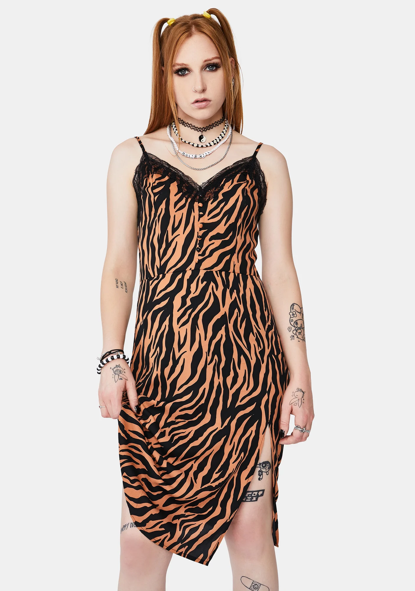 Belina Lace Midi Dress - Image 2