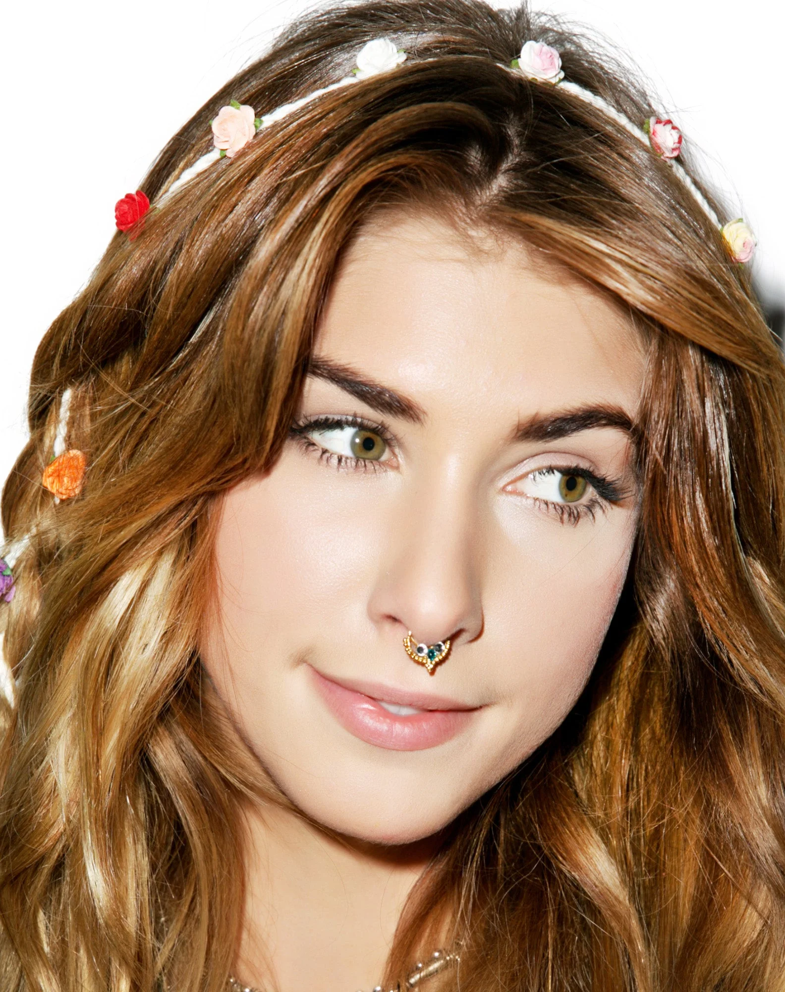 Bella Floral Headband - Pink - Image 17