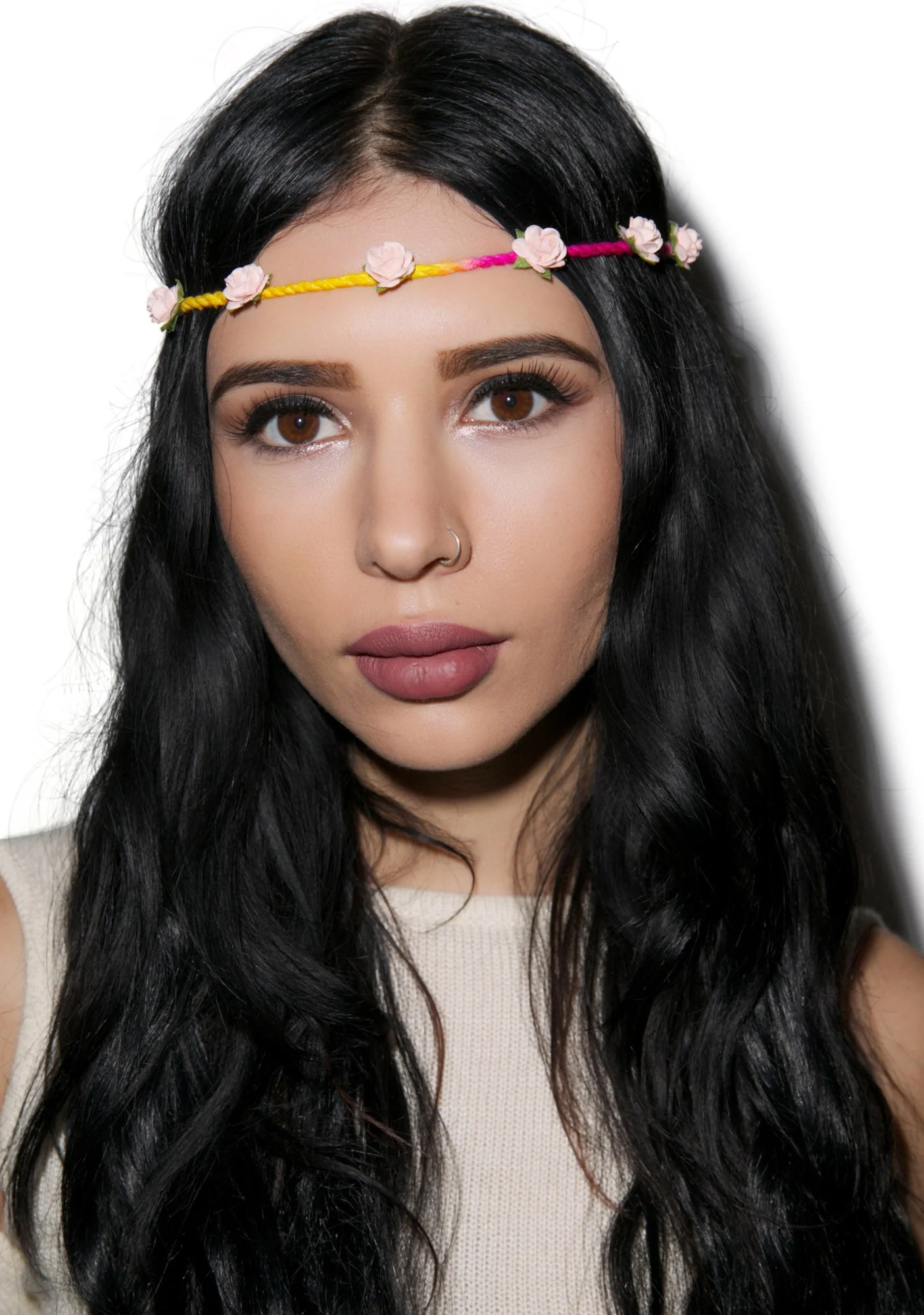 Bella Floral Headband - Pink - Image 26