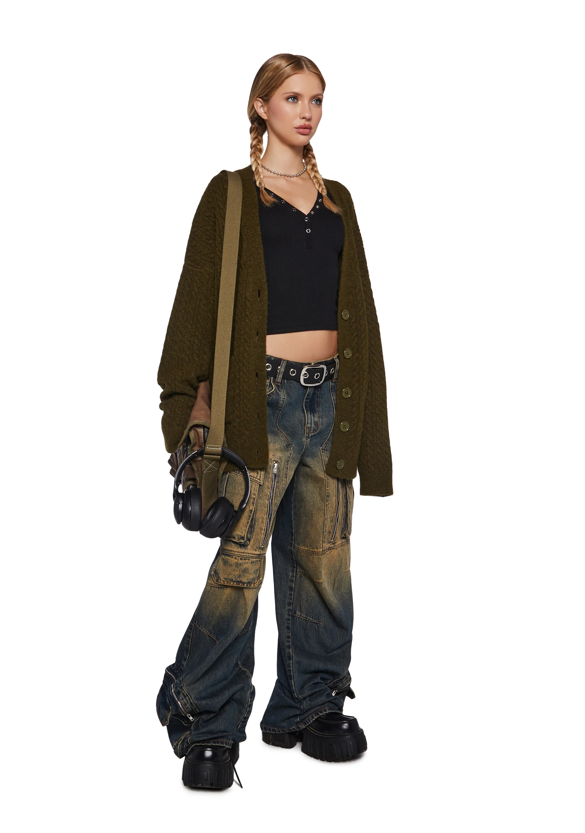 Bending The Rules Cargo Jeans - Image 2