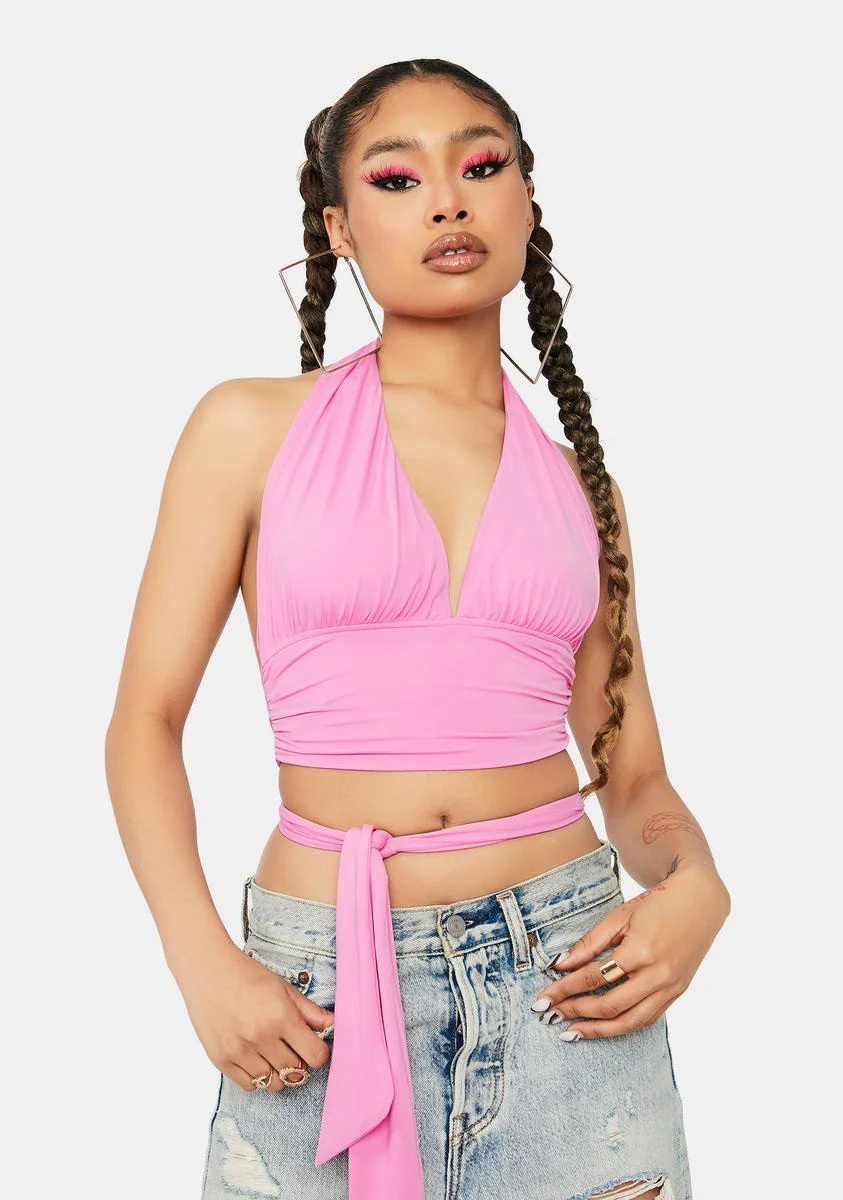 Best You've Had Crop Halter Top