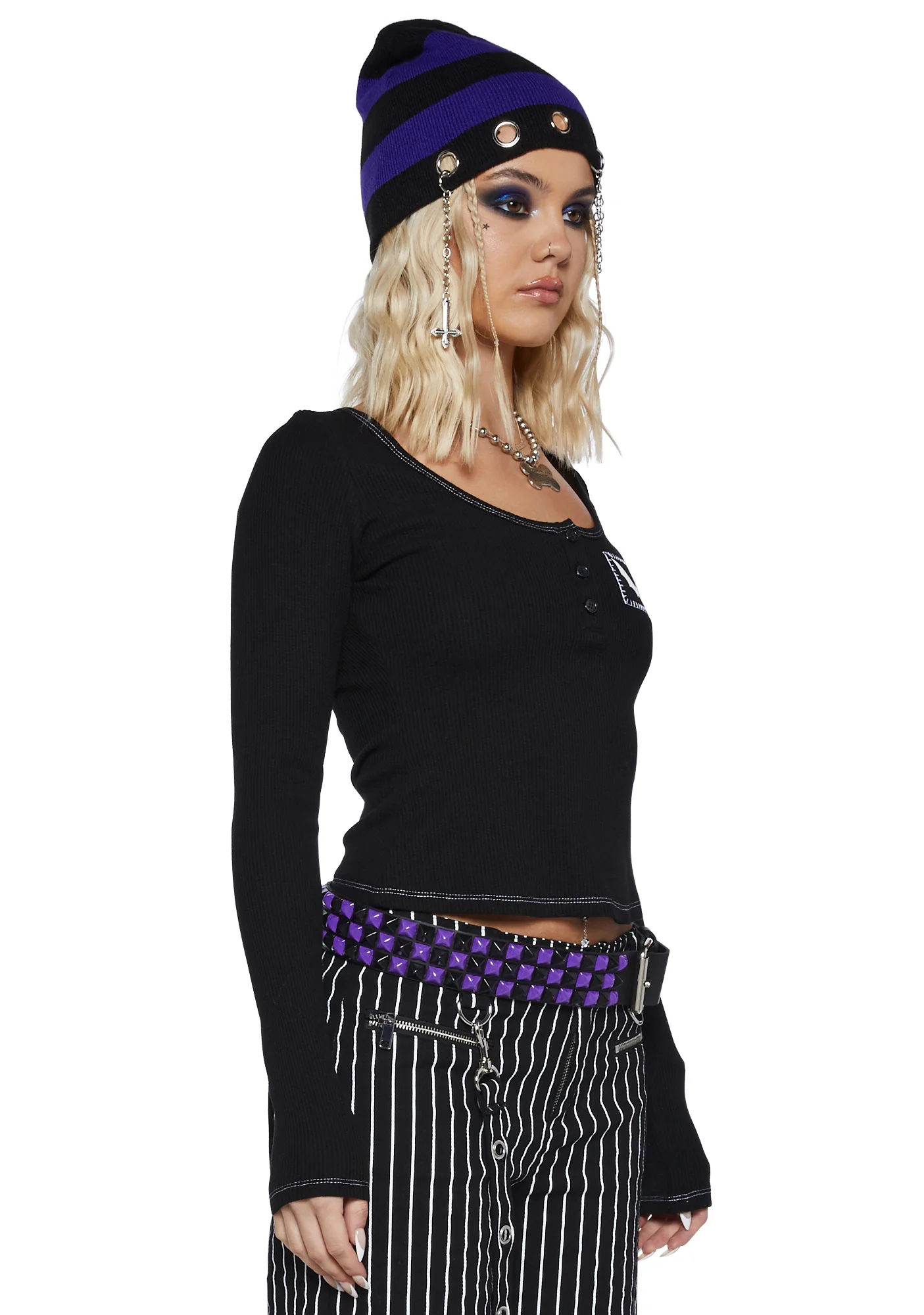 Beware Boys Knit Top - Image 3