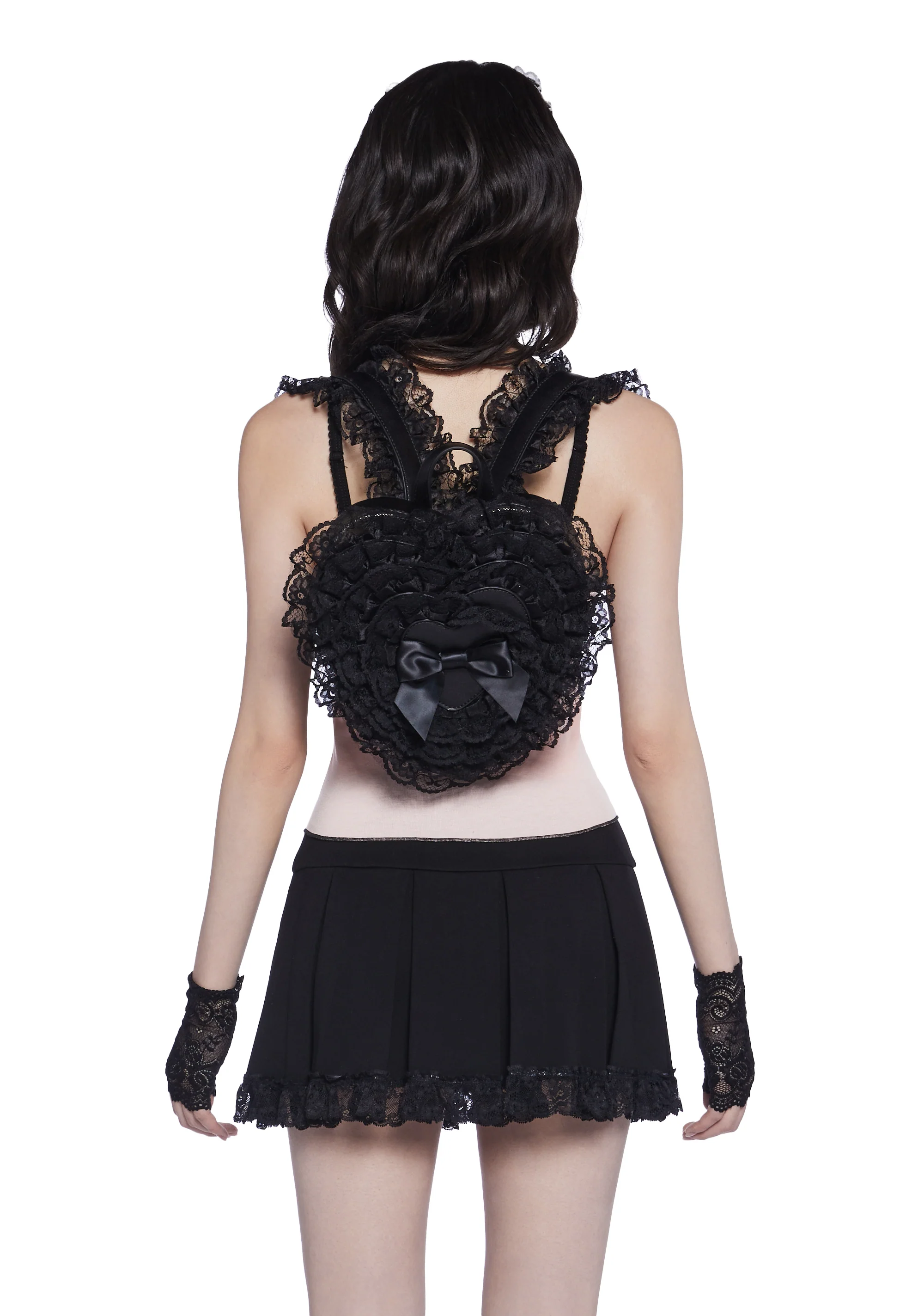 Bewitched Temptation Heart Mini Backpack - Image 6