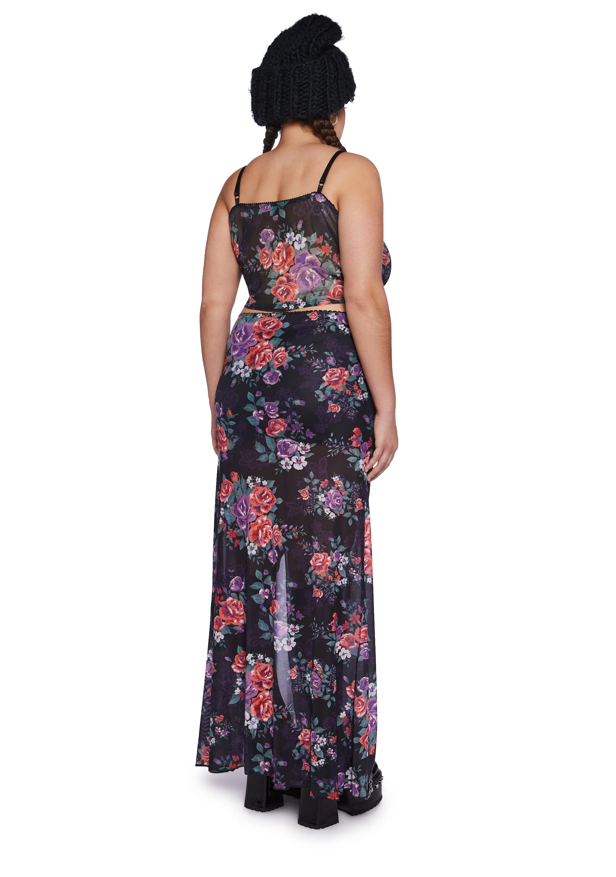 Plus Beyond The Garden Maxi Skirt Set - Image 4