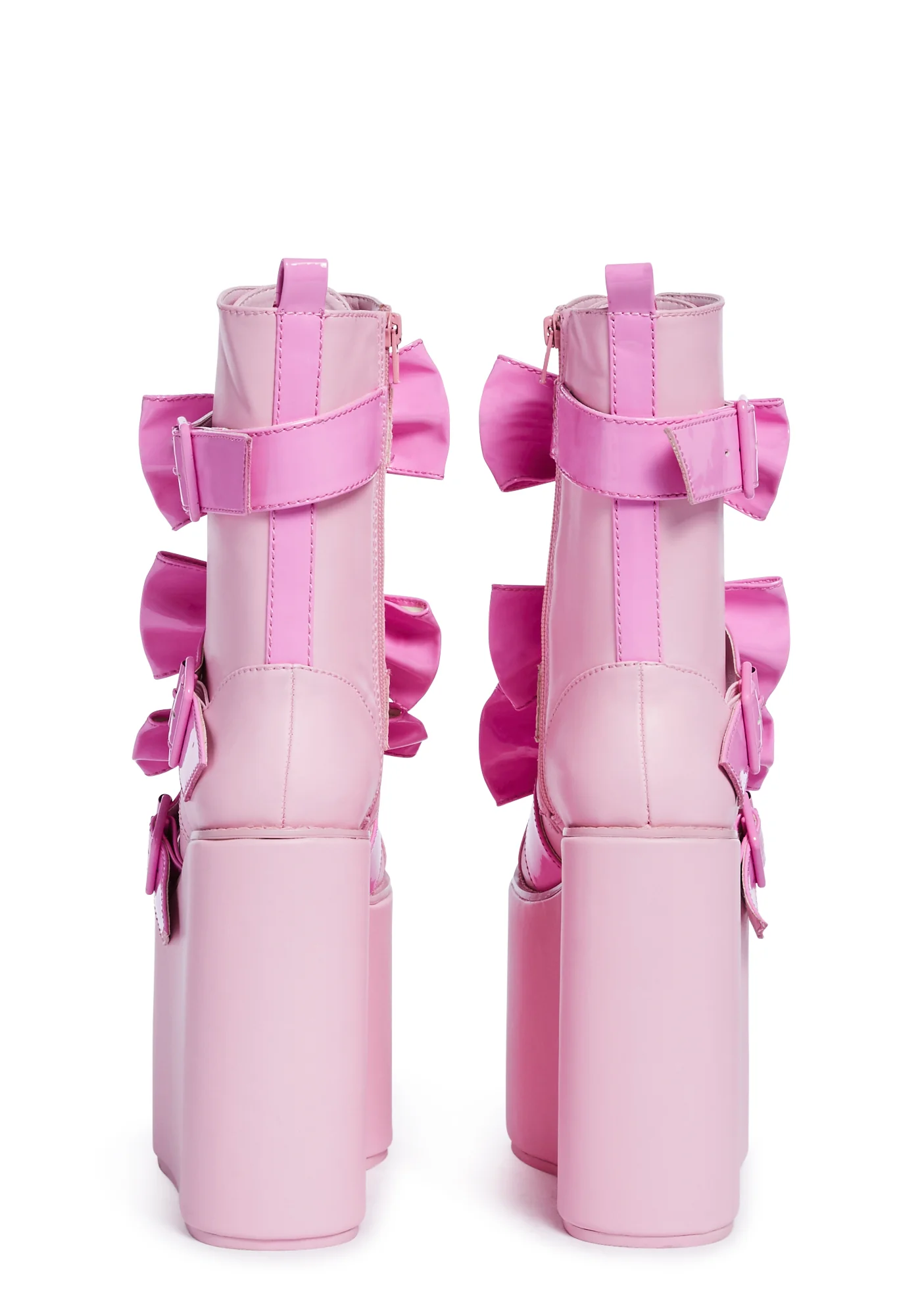 Big Bow Traitor Boots - Pink - Image 4