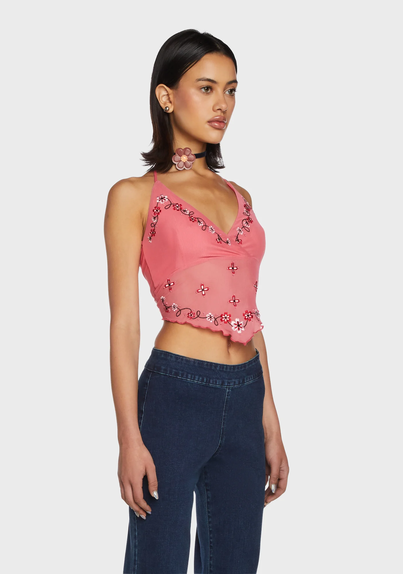 Big City Romance Halter Top - Image 3