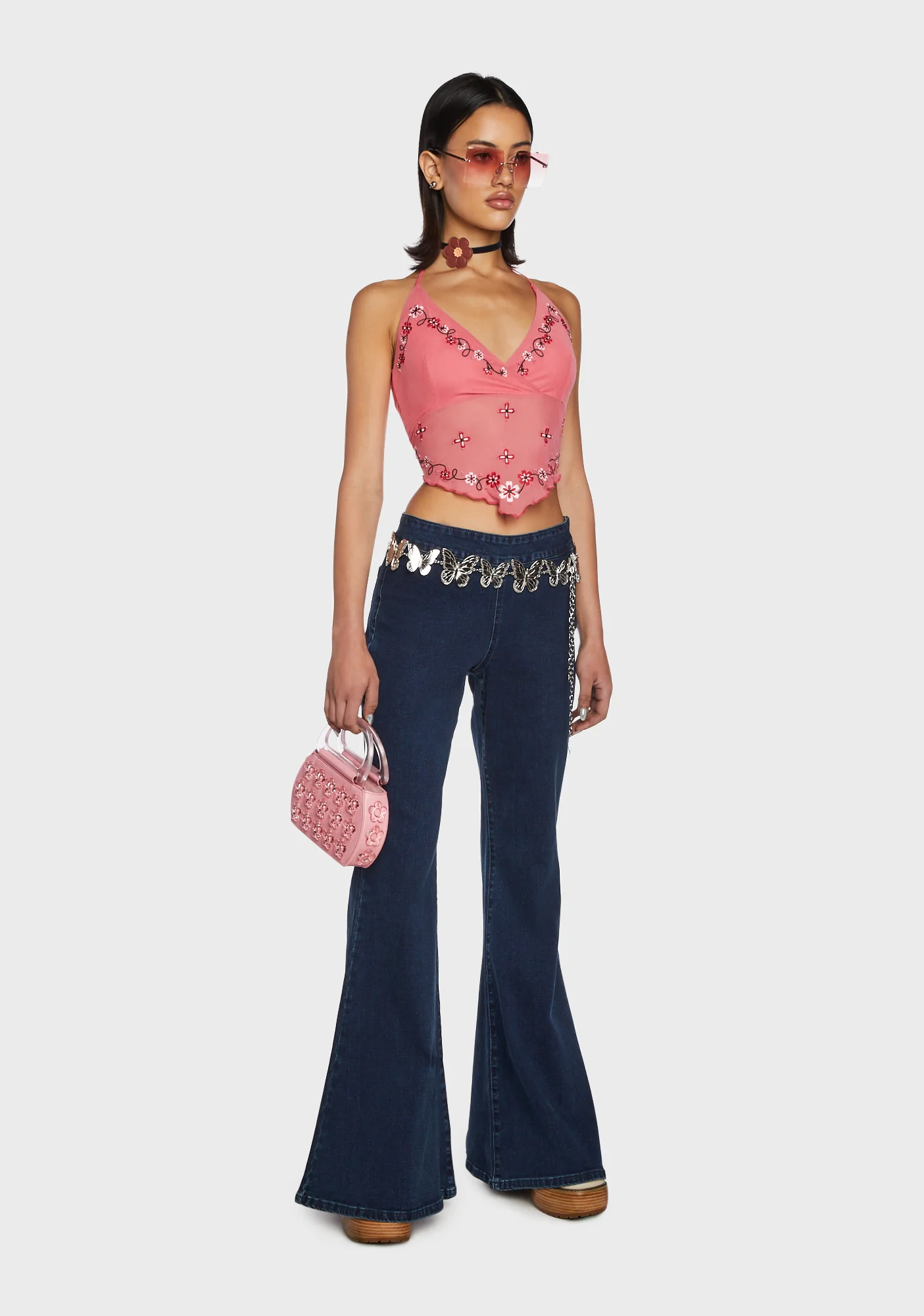 Big City Romance Halter Top - Image 5