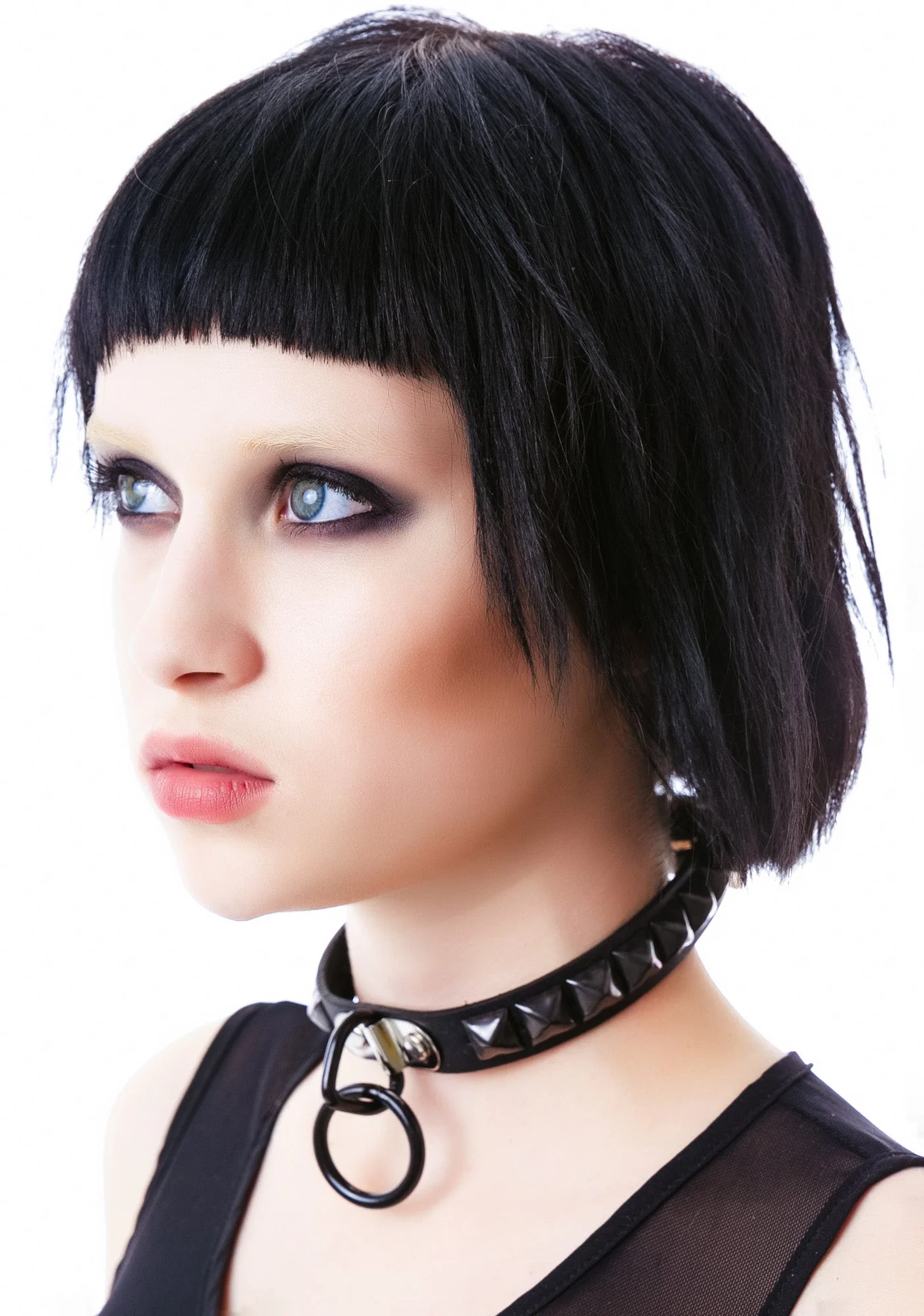 Big O Studded Choker - Silver - Image 9