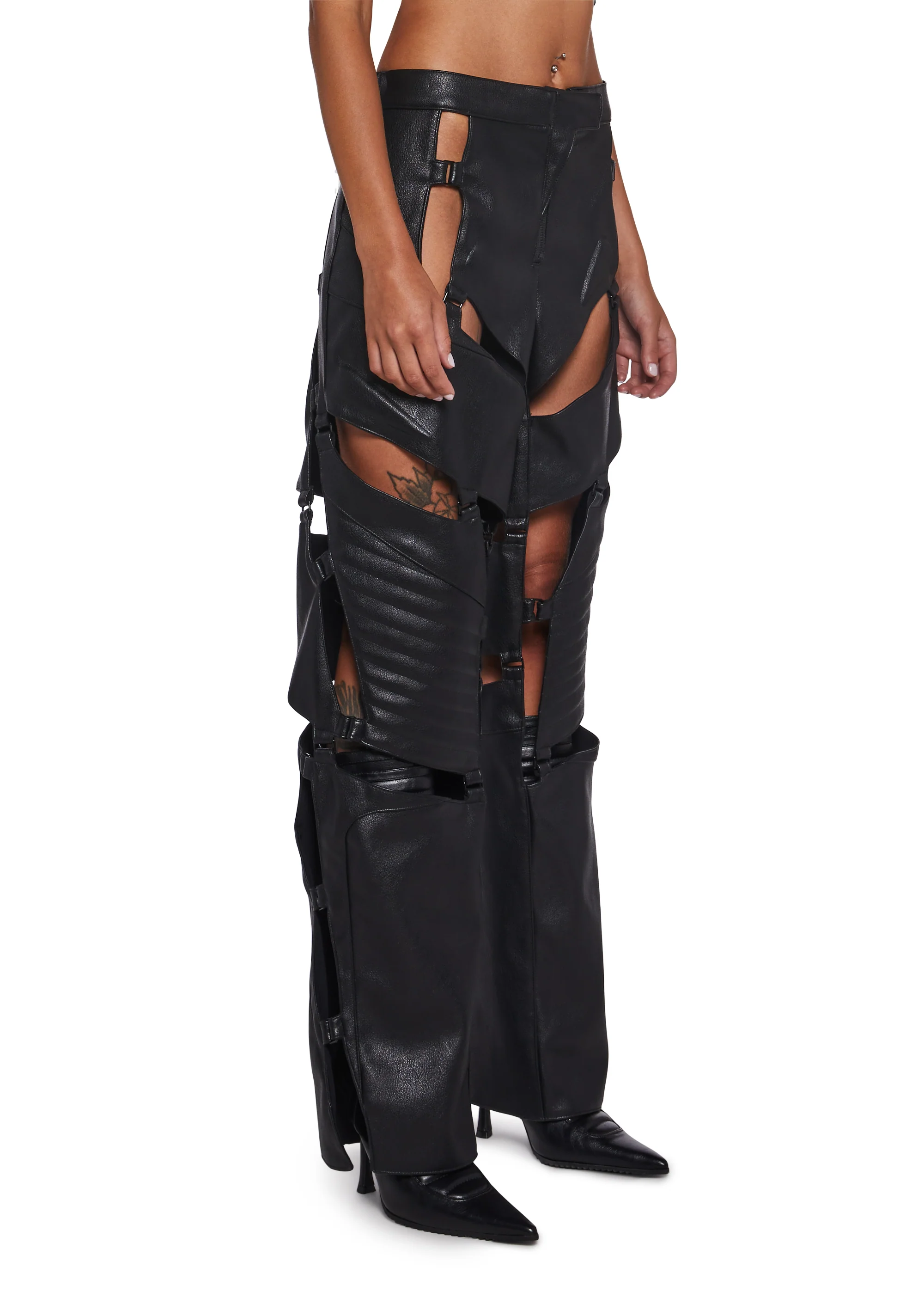 Biker Floating Pants - Black - Image 3
