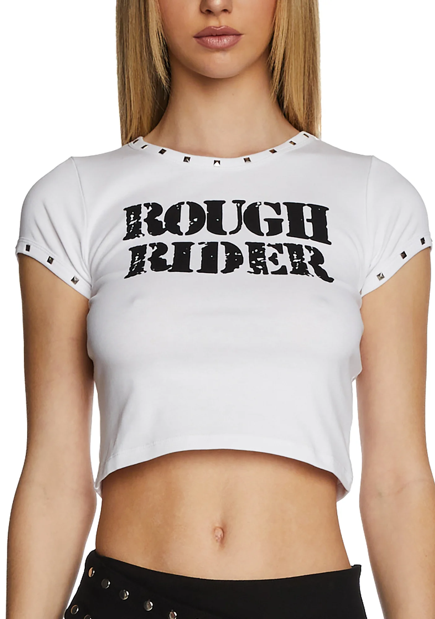 Biker Life Baby Tee - Image 5
