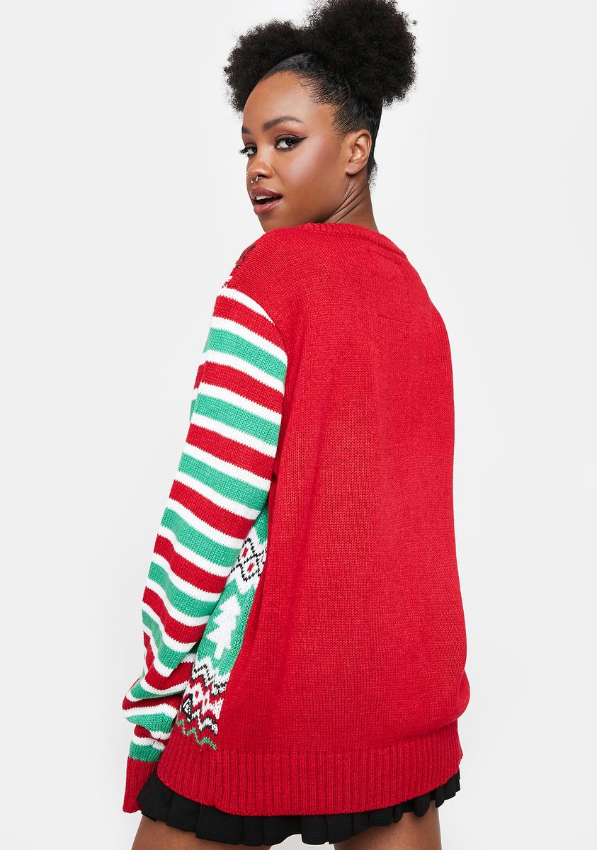 Bite Me Christmas Holiday Sweater - Image 4