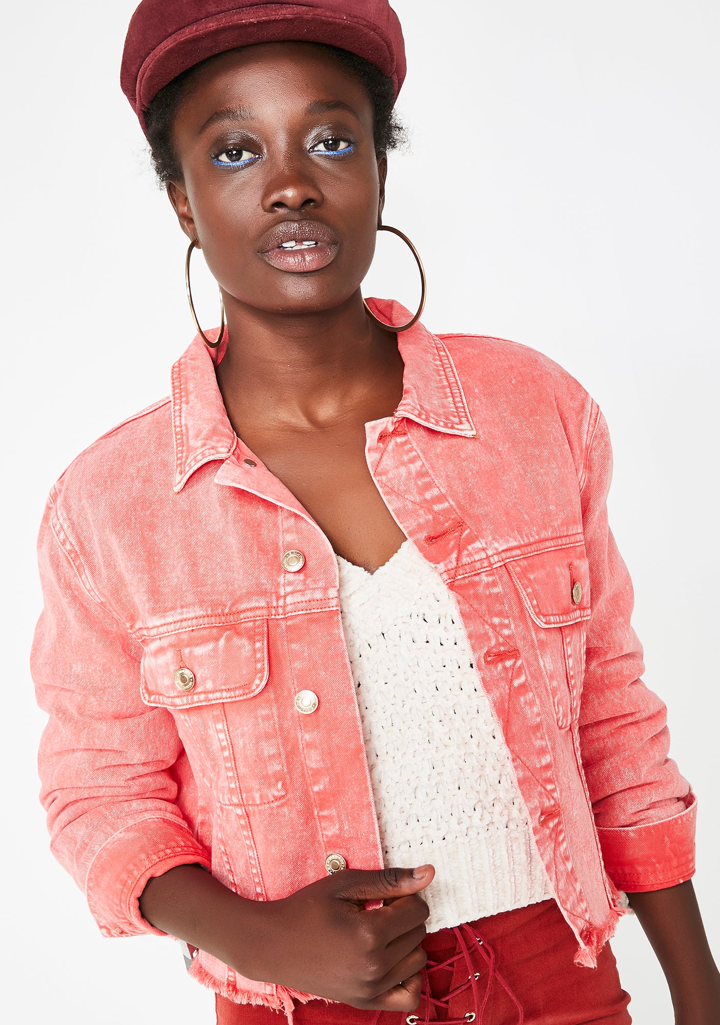 Bitter Taiga Embroidered Denim Jacket - Image 4