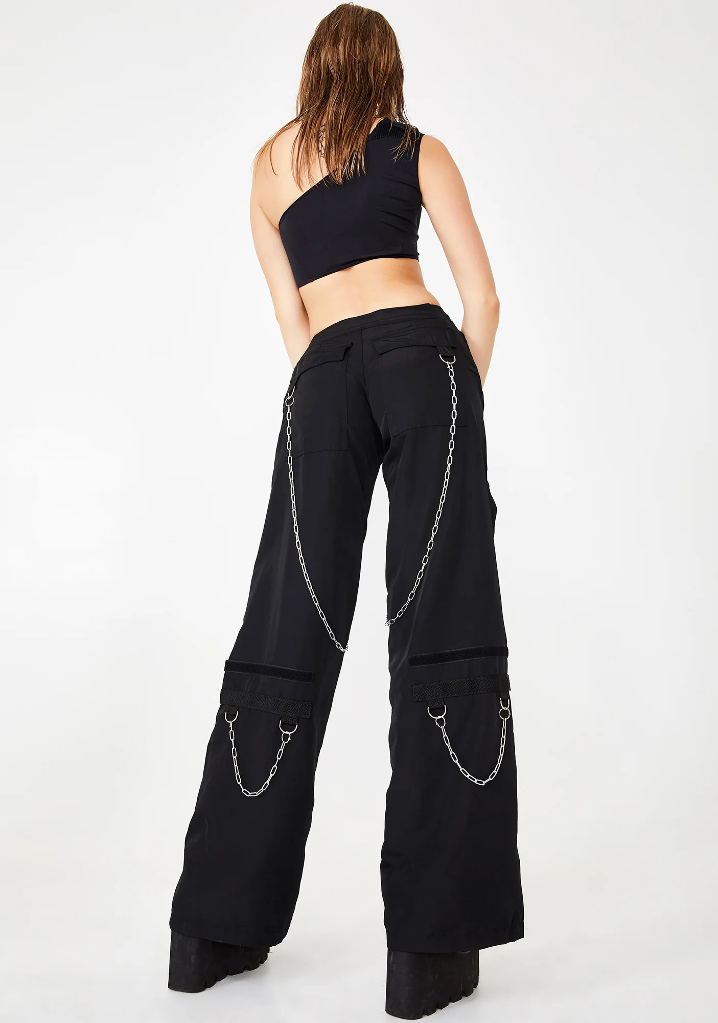 Black Breakaway Cargo Pants - Image 4