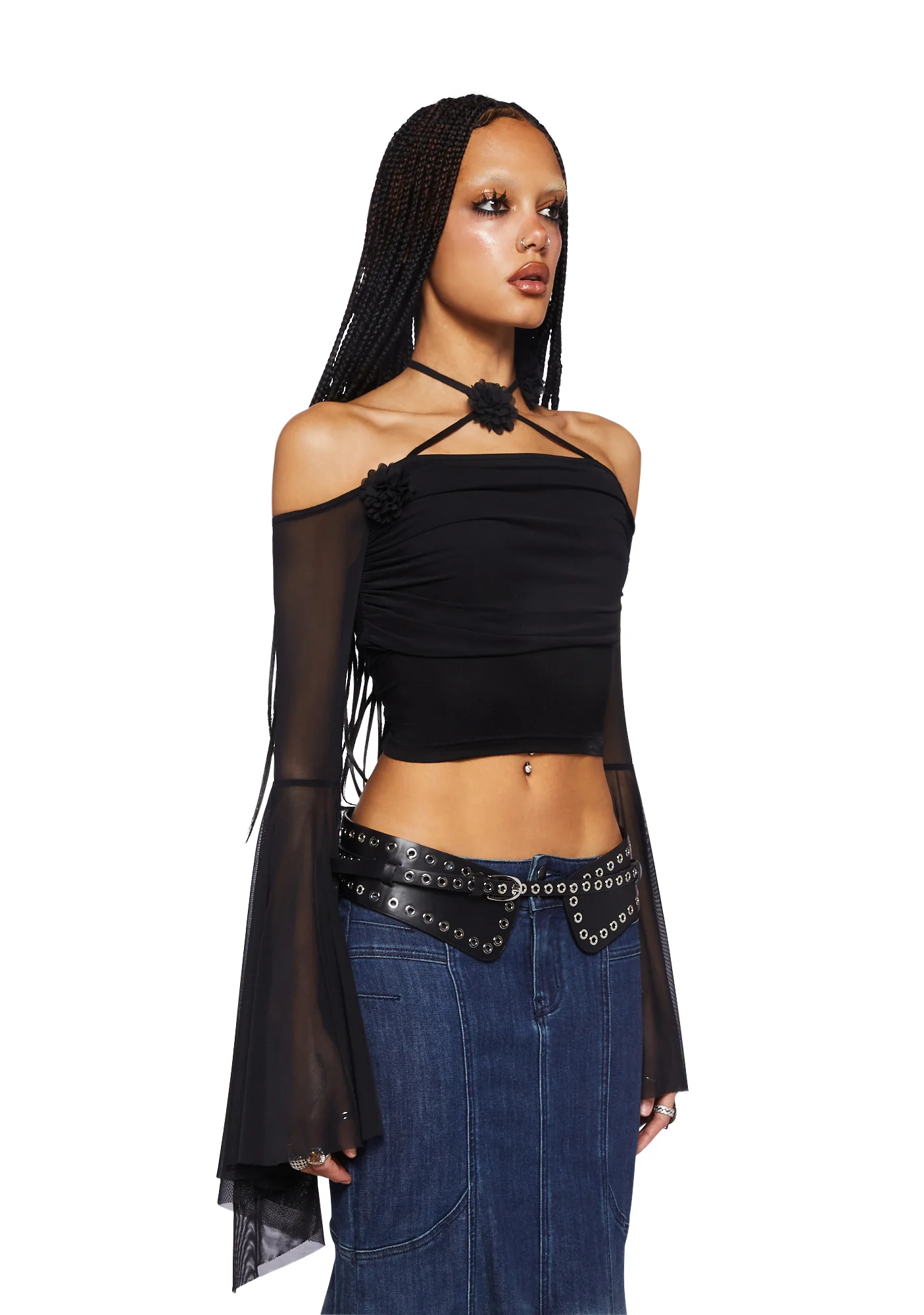 The Night Is Young Long Sleeve Top - Image 3