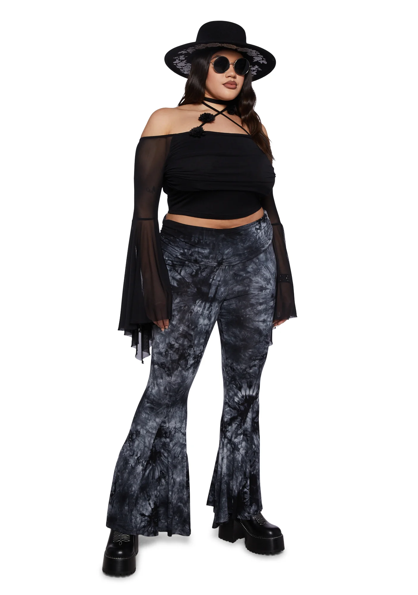 Plus The Night Is Young Long Sleeve Top - Image 2