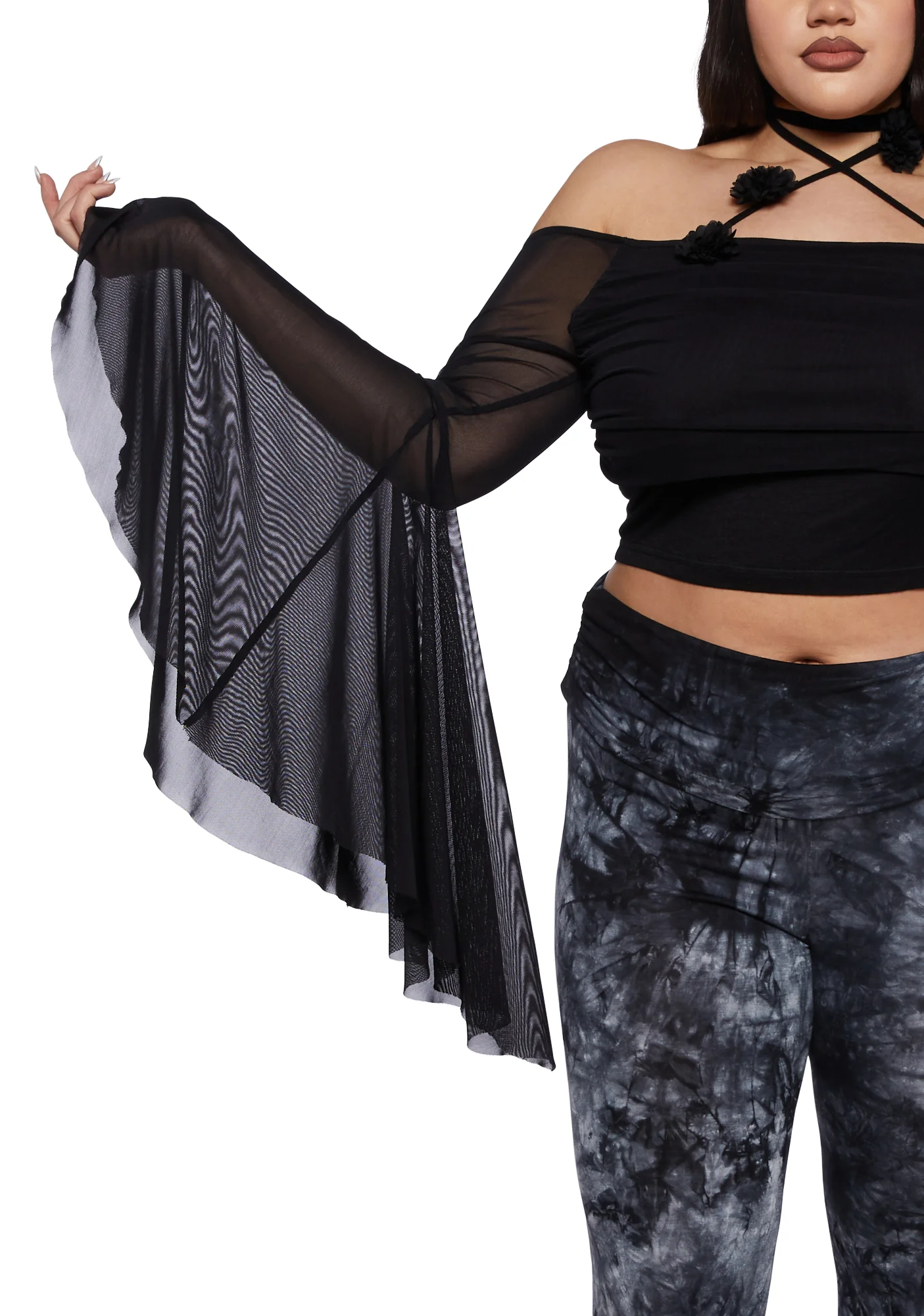 Plus The Night Is Young Long Sleeve Top - Image 5