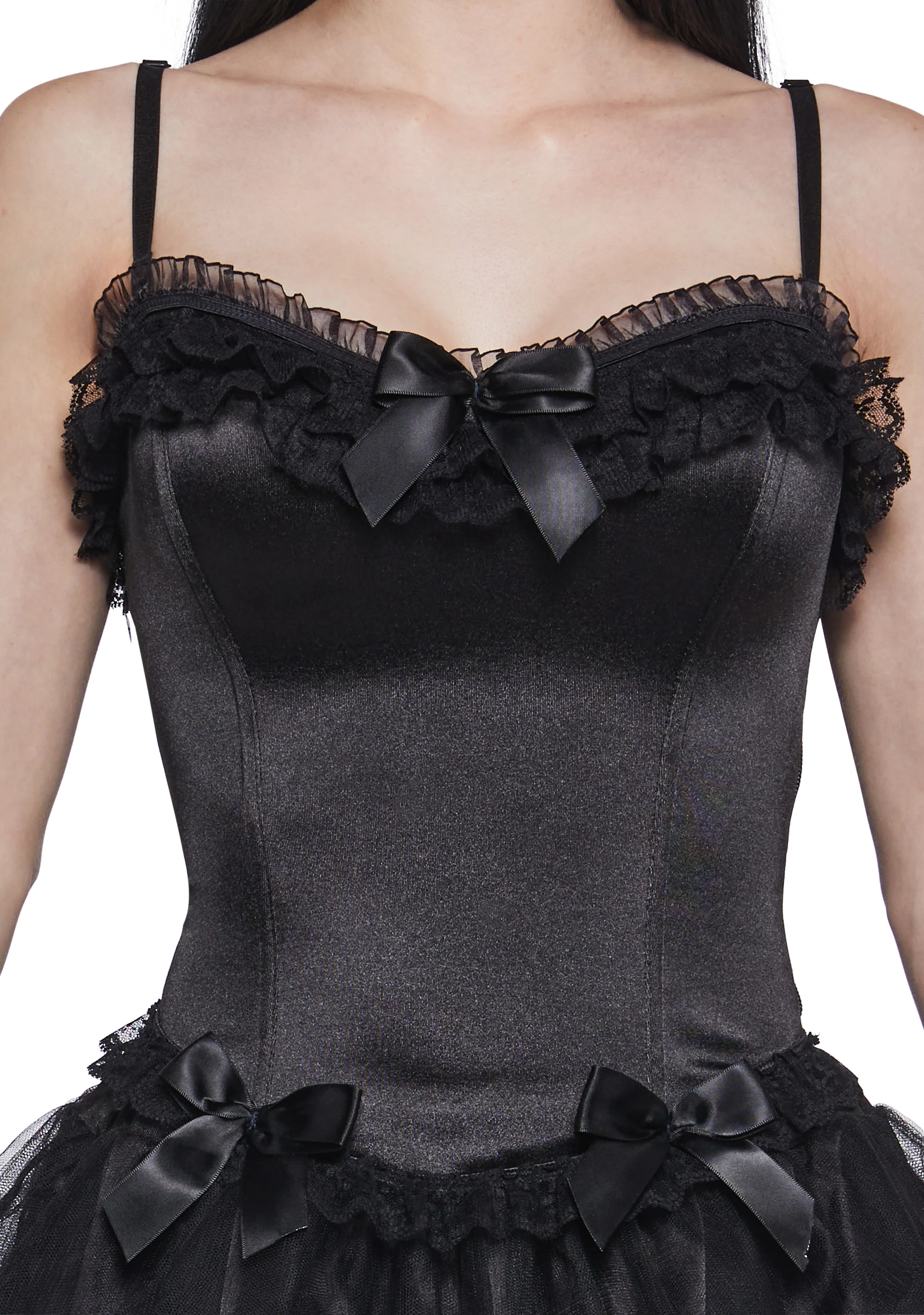 Romantic Age Corset Top - Black - Image 6