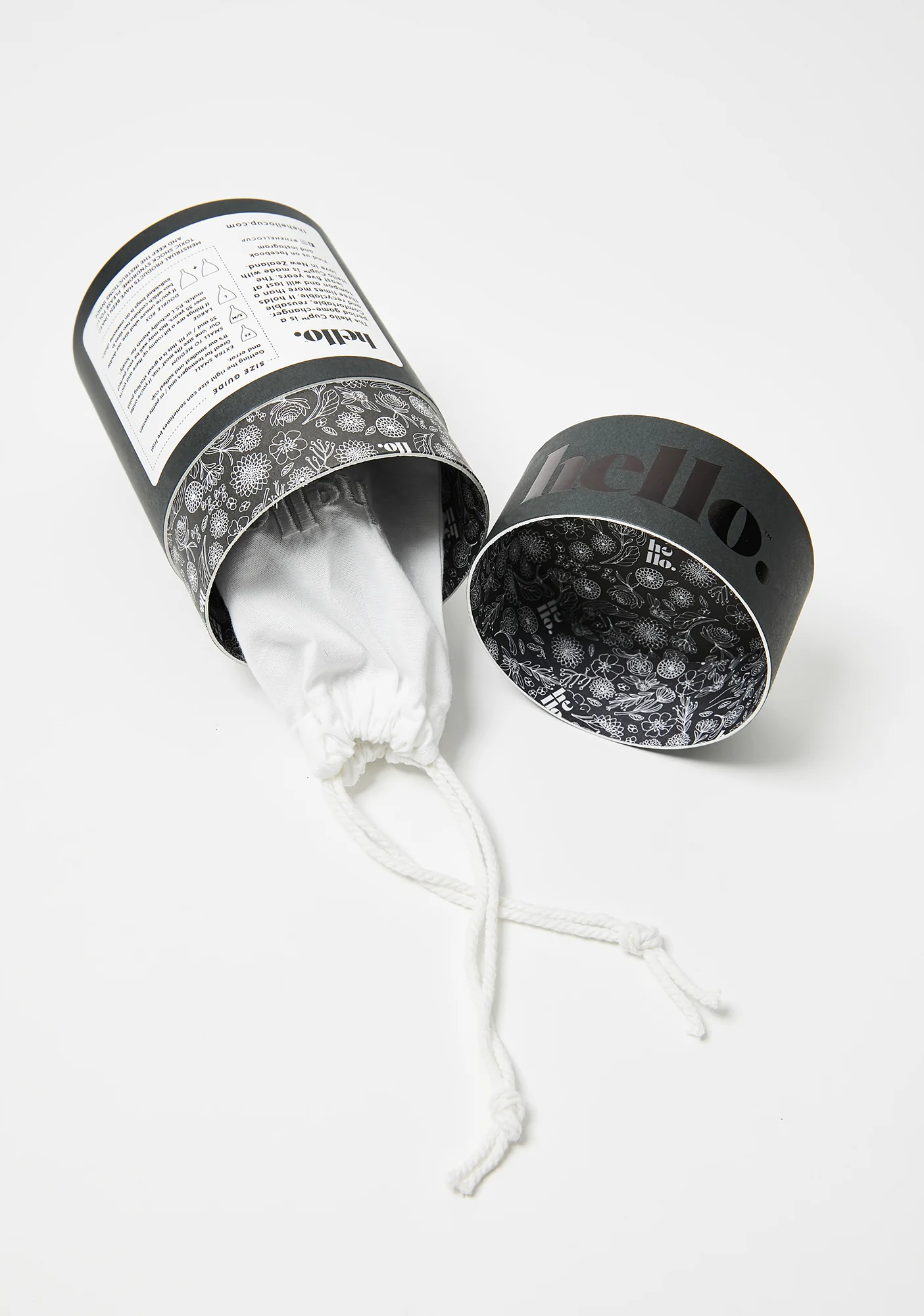 Black Hello Cup - Image 2
