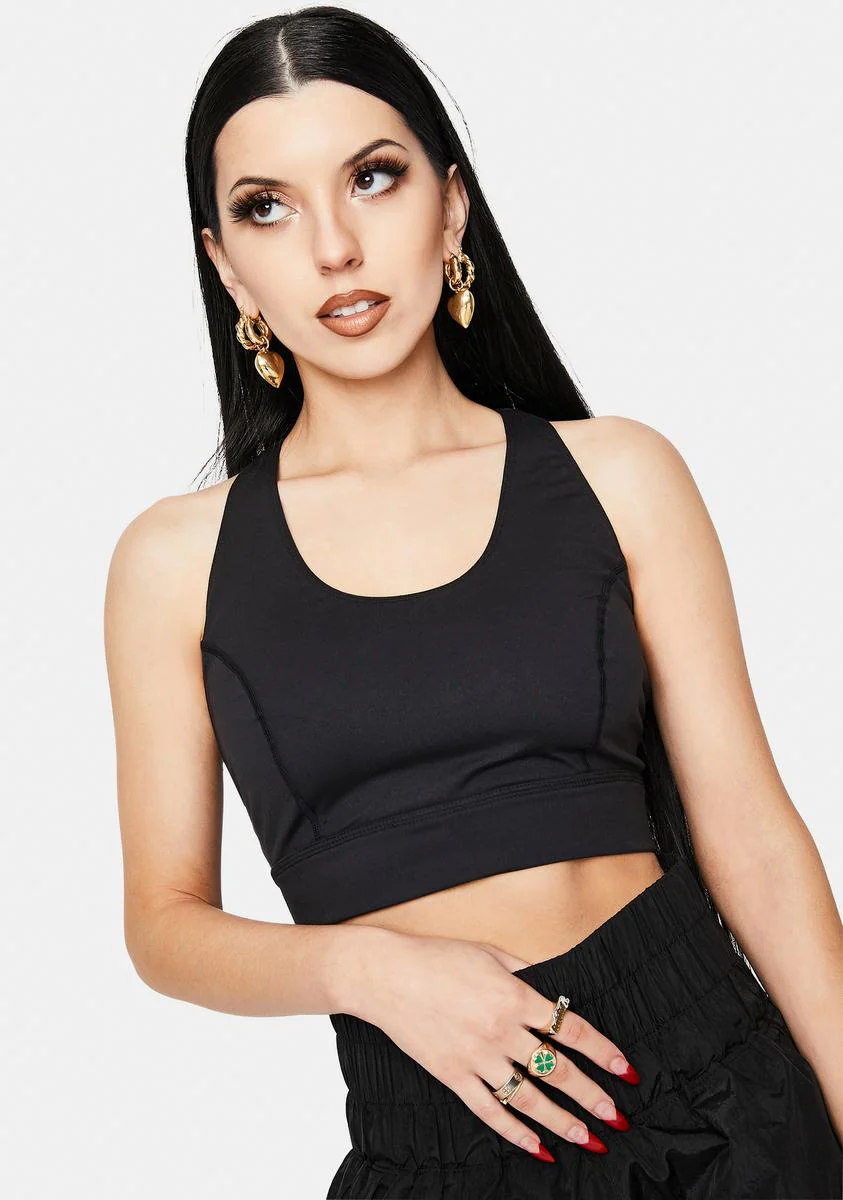 Black Light Synergy Crop Top - Image 2