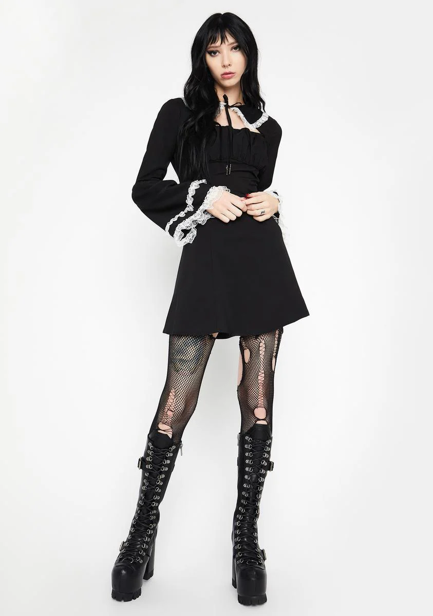 Black Sweet Cool Doll Rebel Dress - Image 3