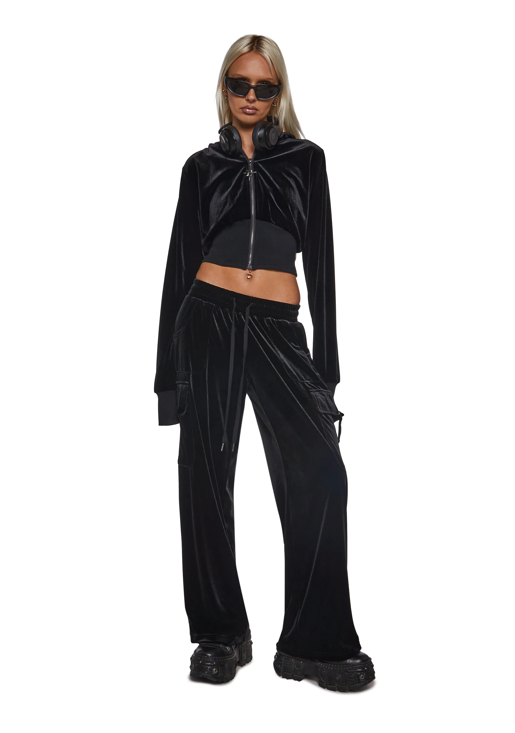Ego Velour Track Pants - Image 2