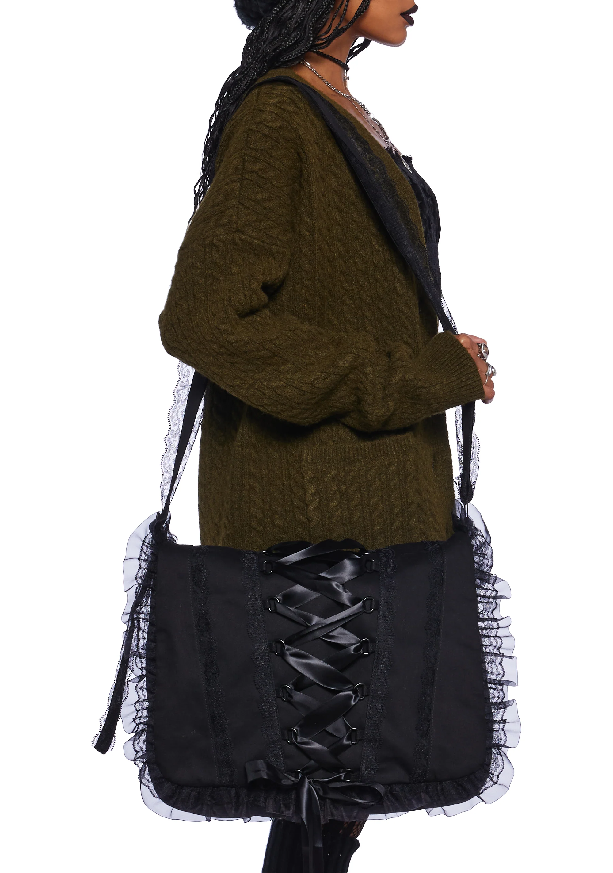 Blackest Heart Messenger Bag - Image 2