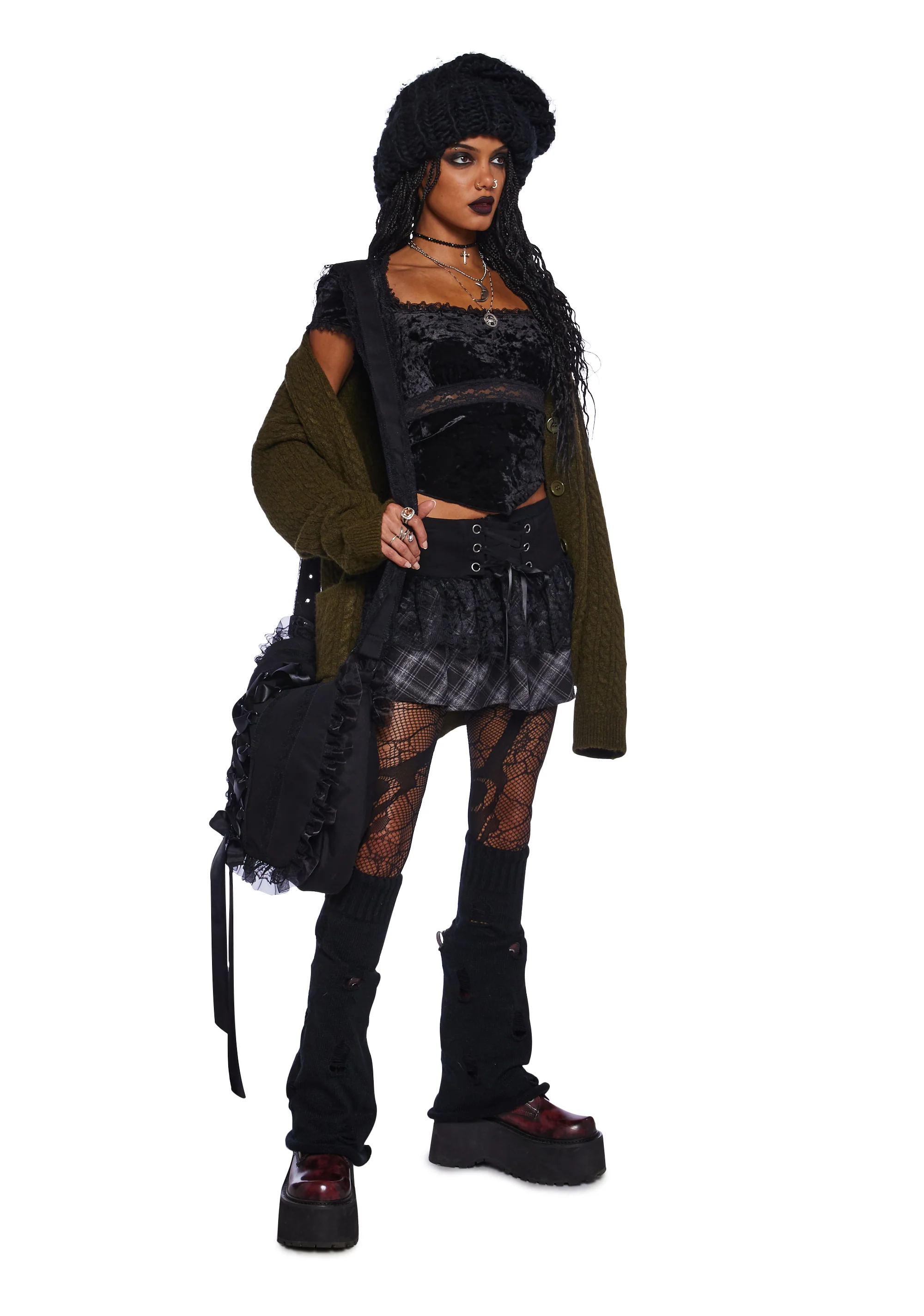 Blackest Heart Messenger Bag - Image 6
