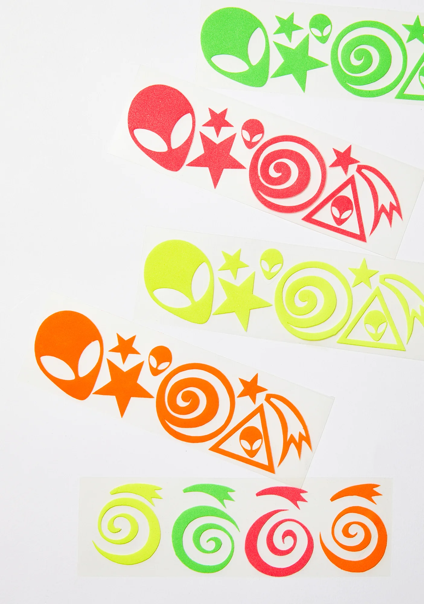 Blacklight Alien Body Stickers - Image 4
