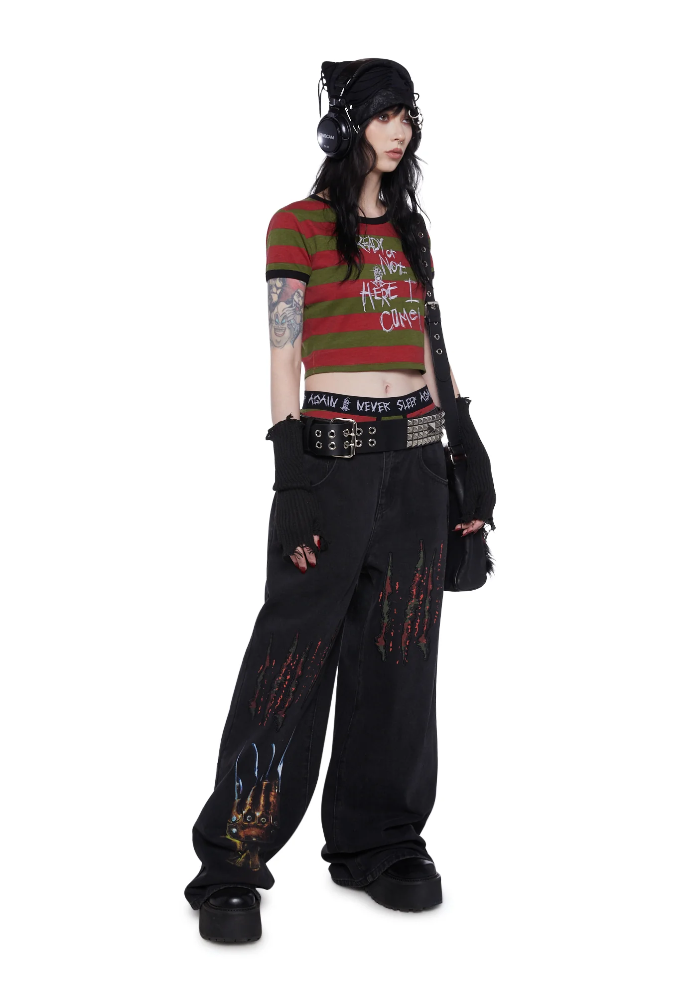 Bleeding Dreams Wide Leg Pants - Image 2