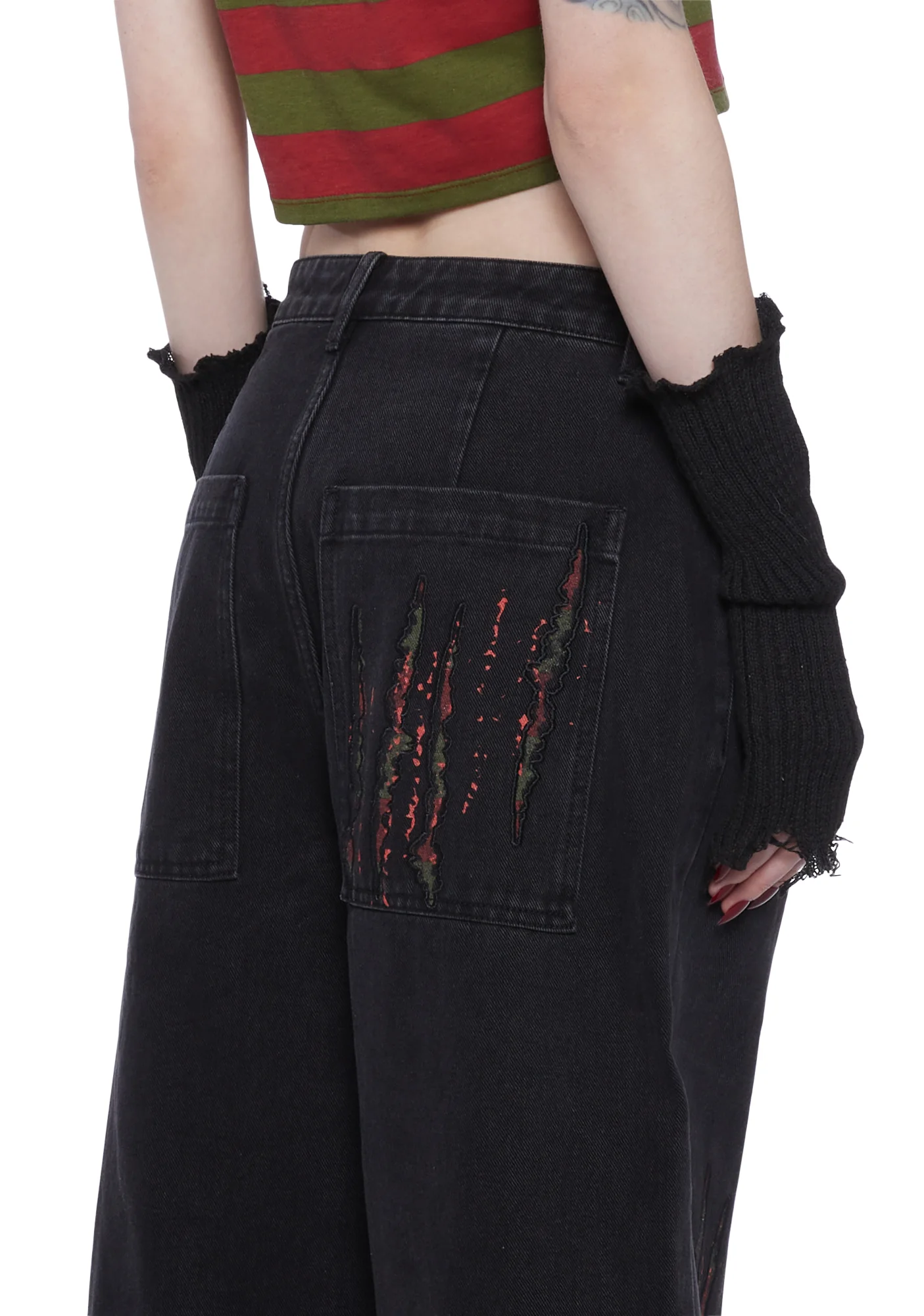 Bleeding Dreams Wide Leg Pants - Image 5