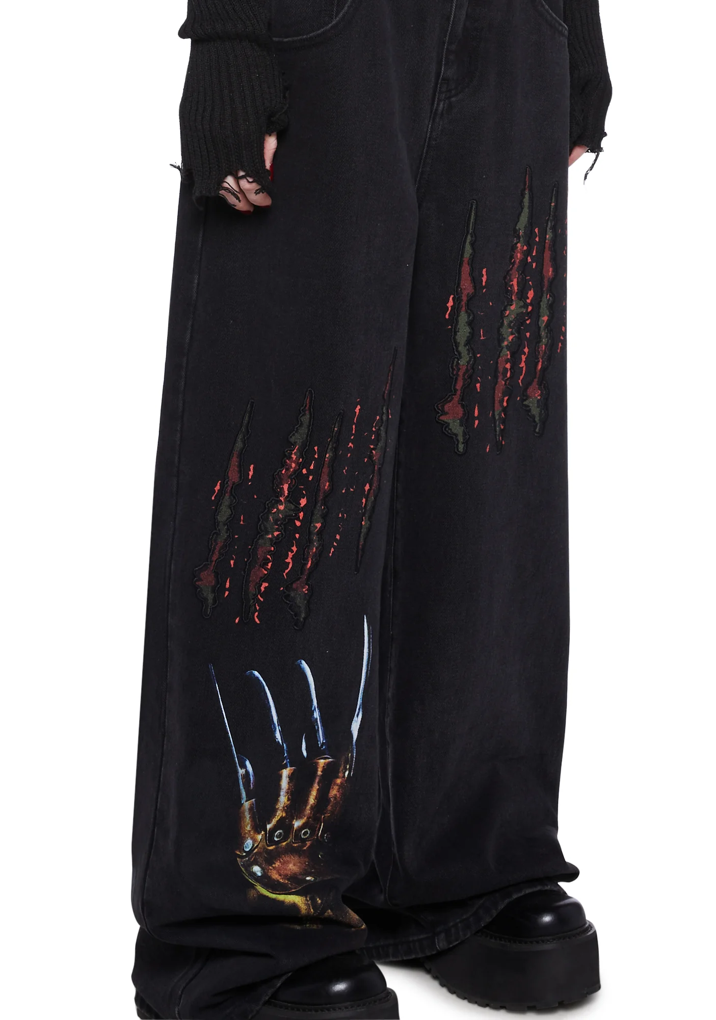 Bleeding Dreams Wide Leg Pants - Image 6