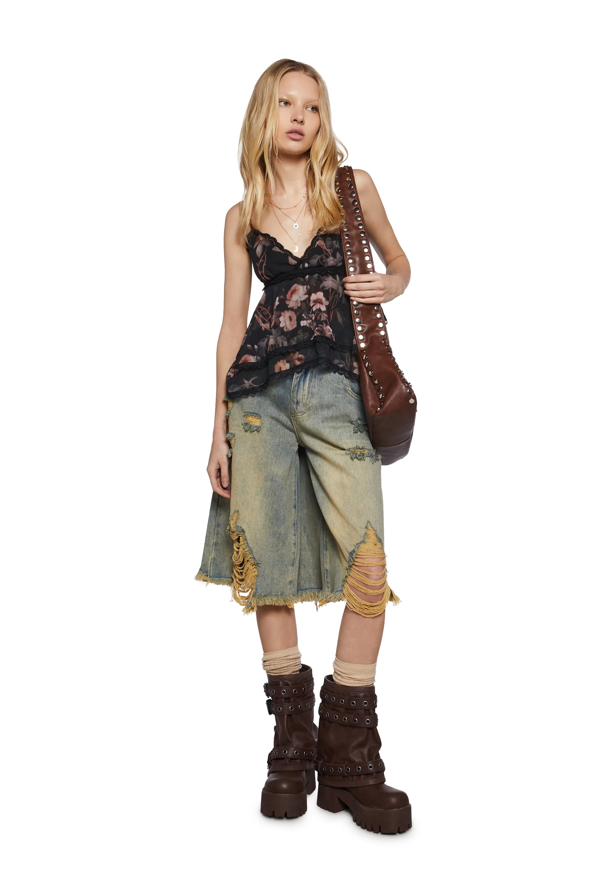 Blissed Sunset Floral Top - Image 2