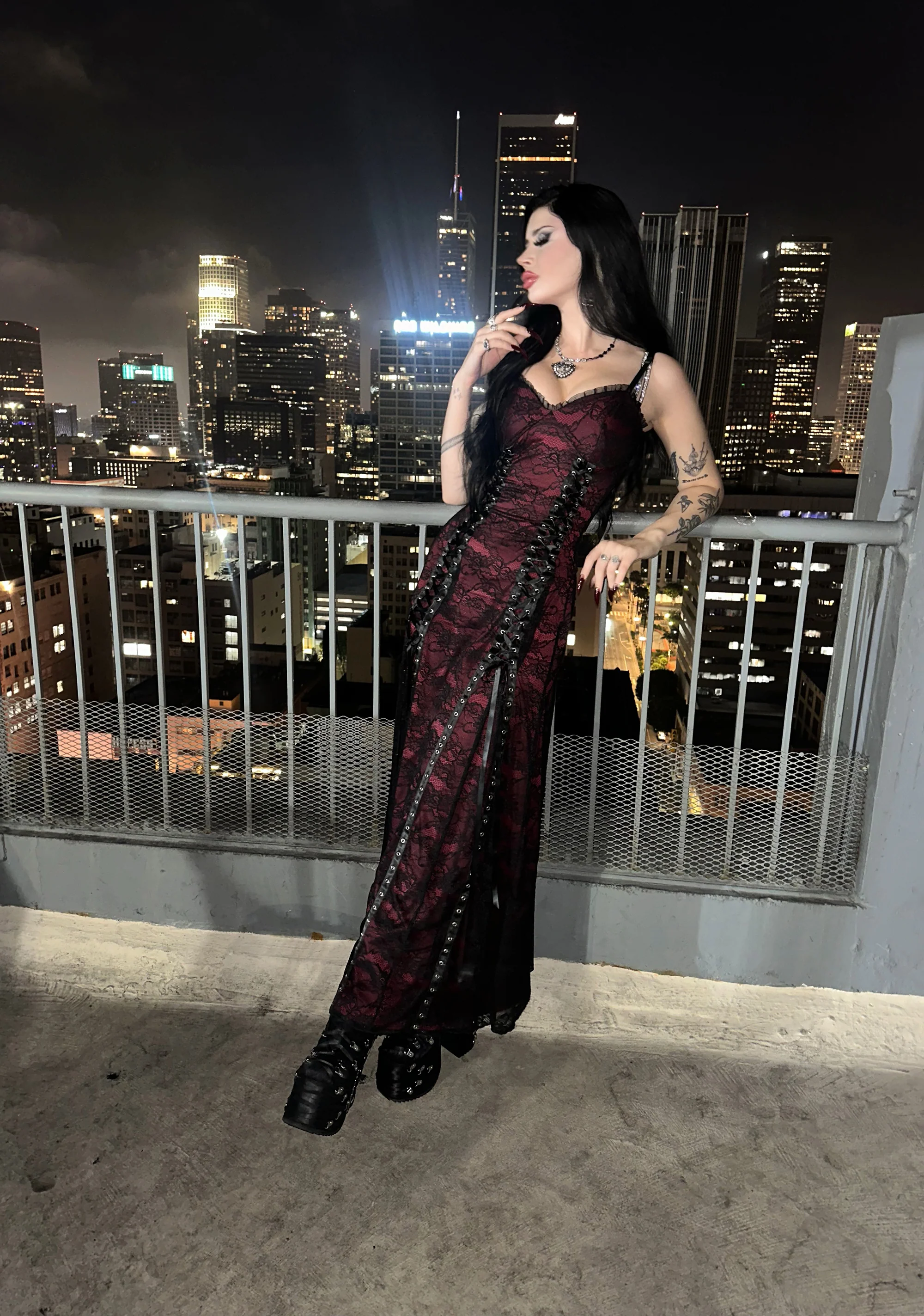 Bloodlust Coven Maxi Dress - Image 6
