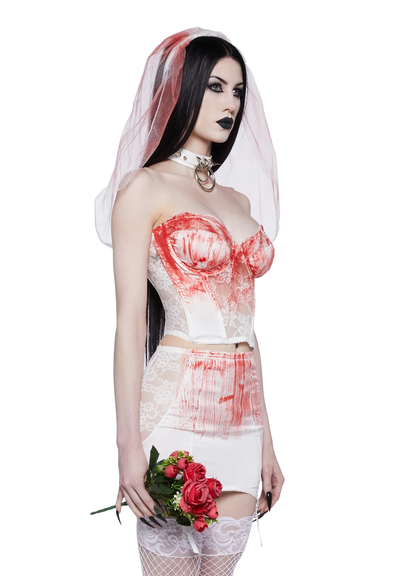 Bloody Bride Costume Set - Image 3