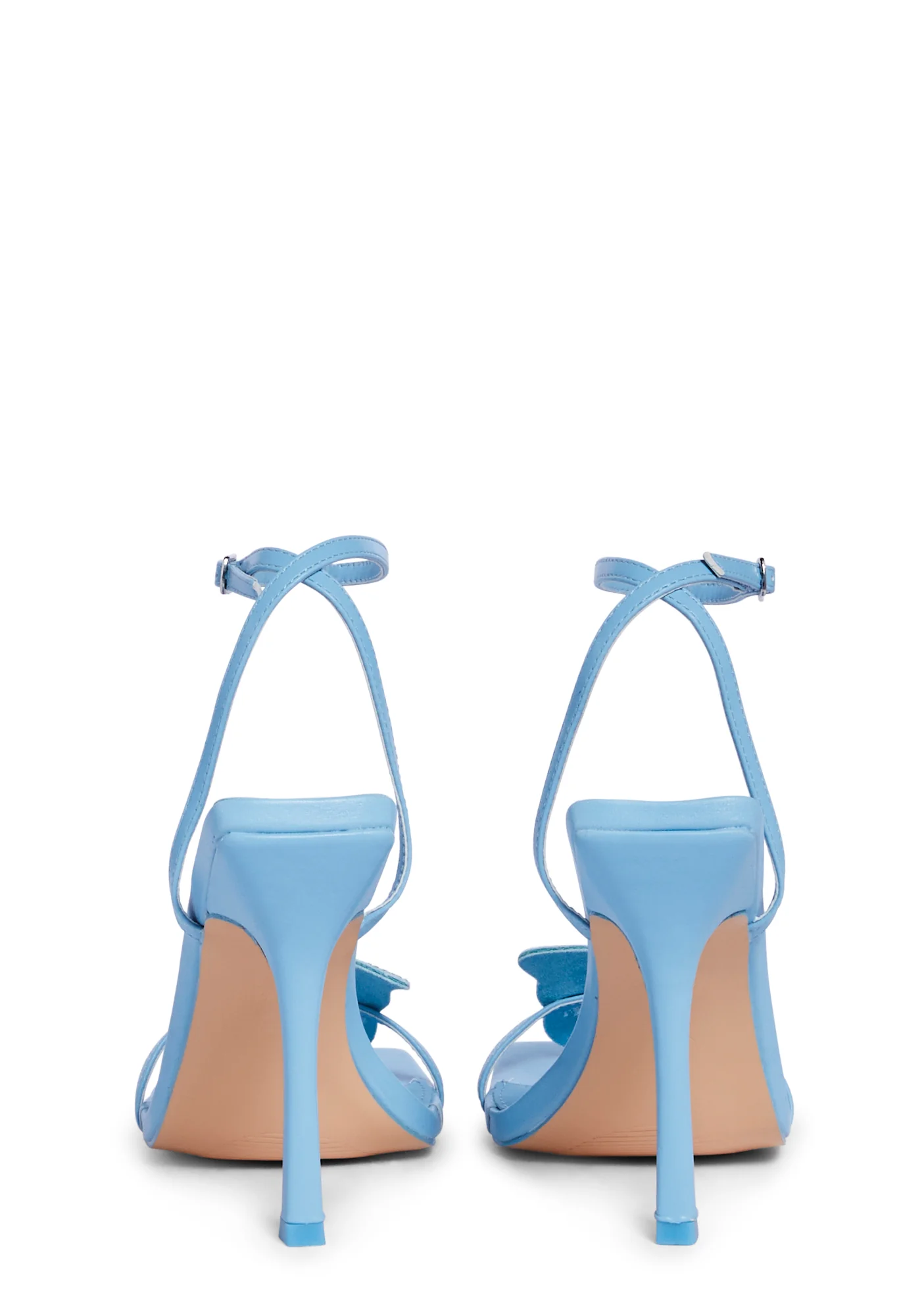Blossom Stiletto Heels - Blue - Image 4