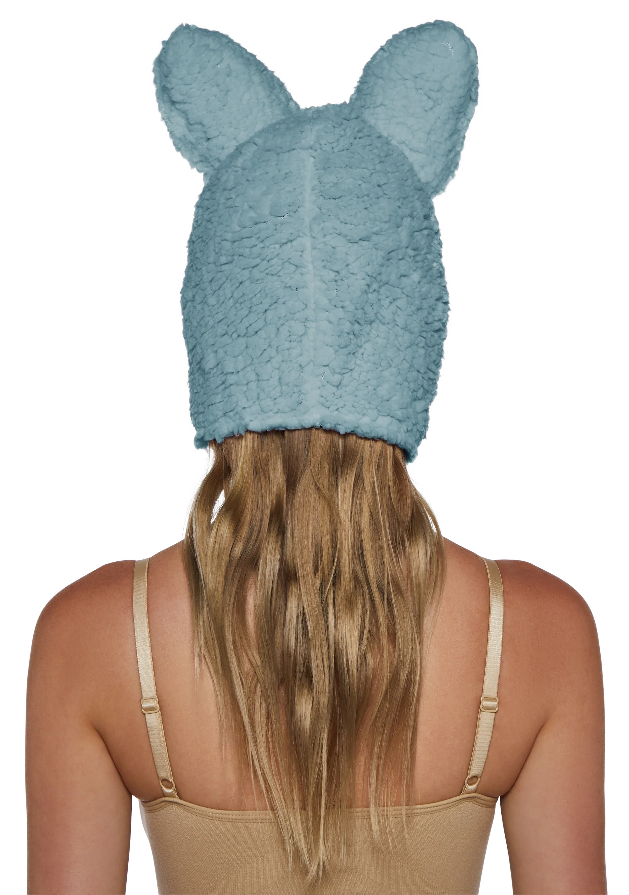 Little Monster Costume Hood - Blue - Image 4