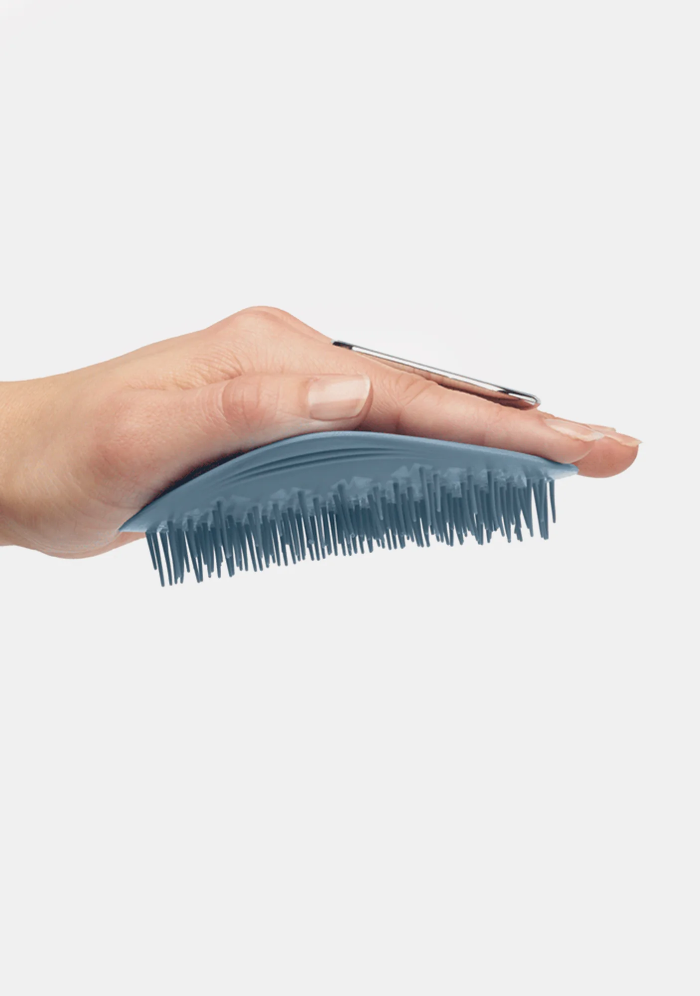 Blue Manta Mirror Hair Brush - Image 3