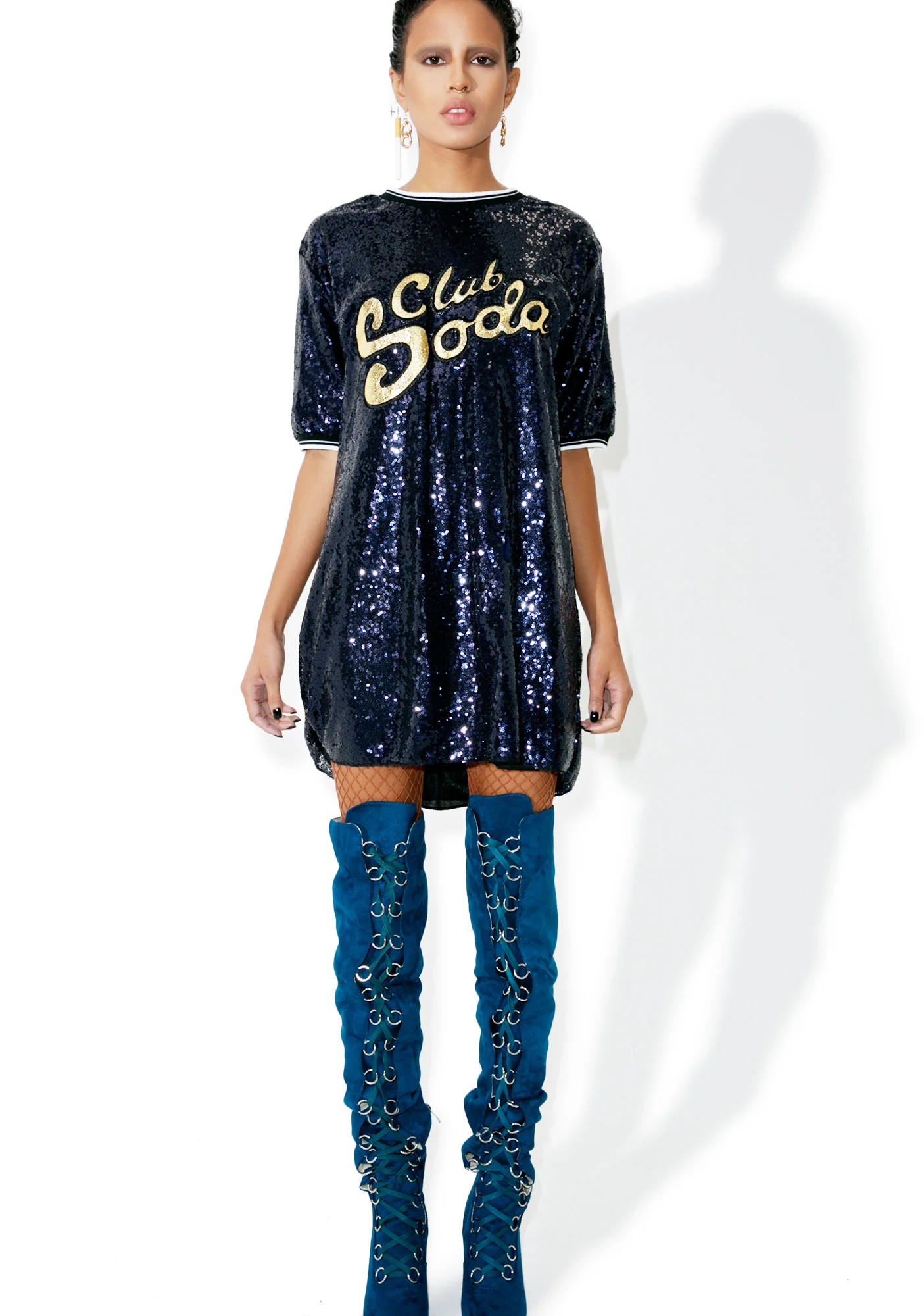 Blueberry Bubbly Sequin Tee - Image 2