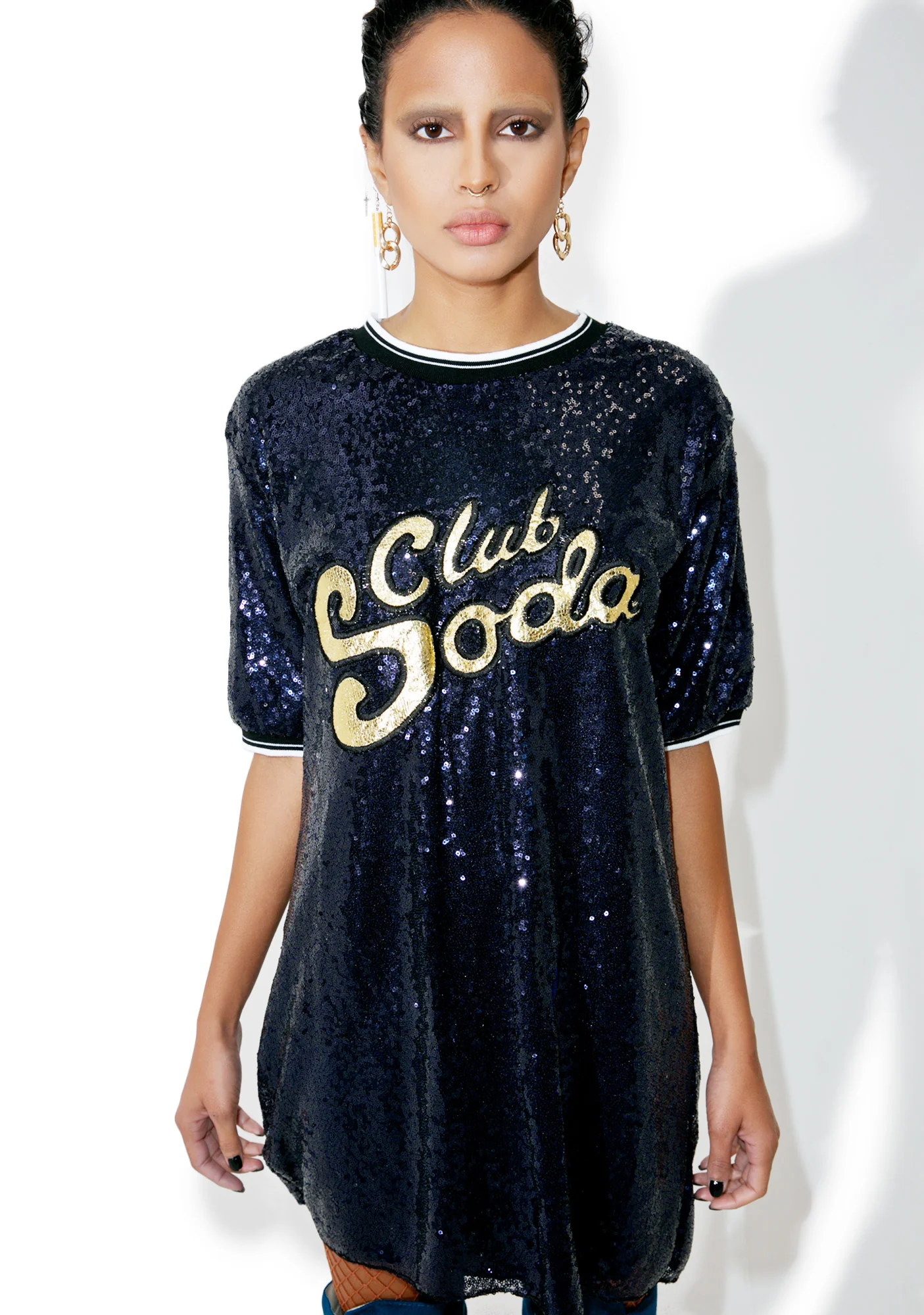 Blueberry Bubbly Sequin Tee - Image 5