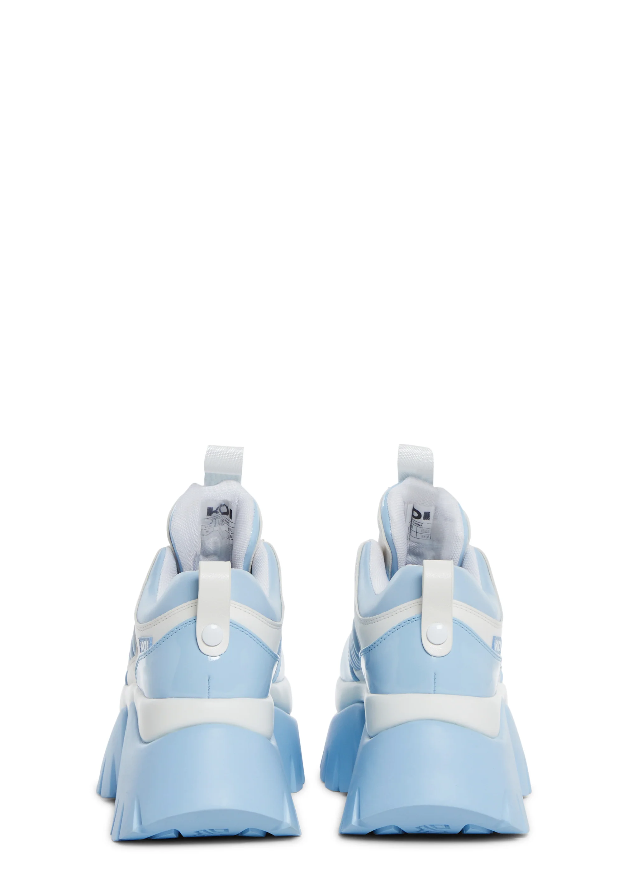 Blueberry Smoothie Platform Sneakers - Image 4