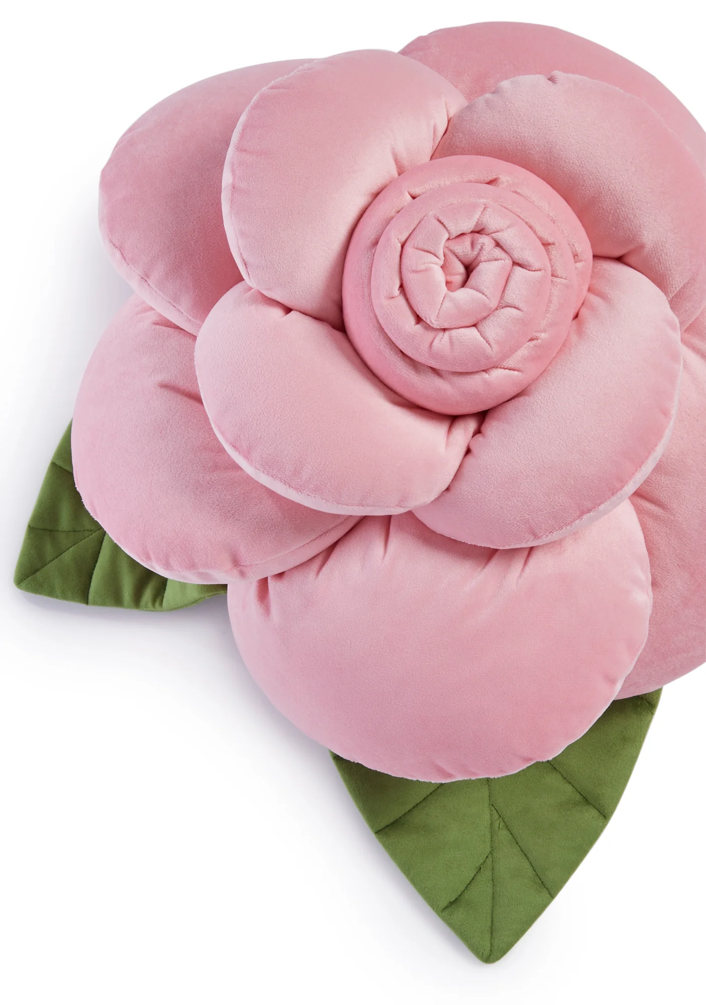 Blush And Bloom Rose Pillow - Image 2