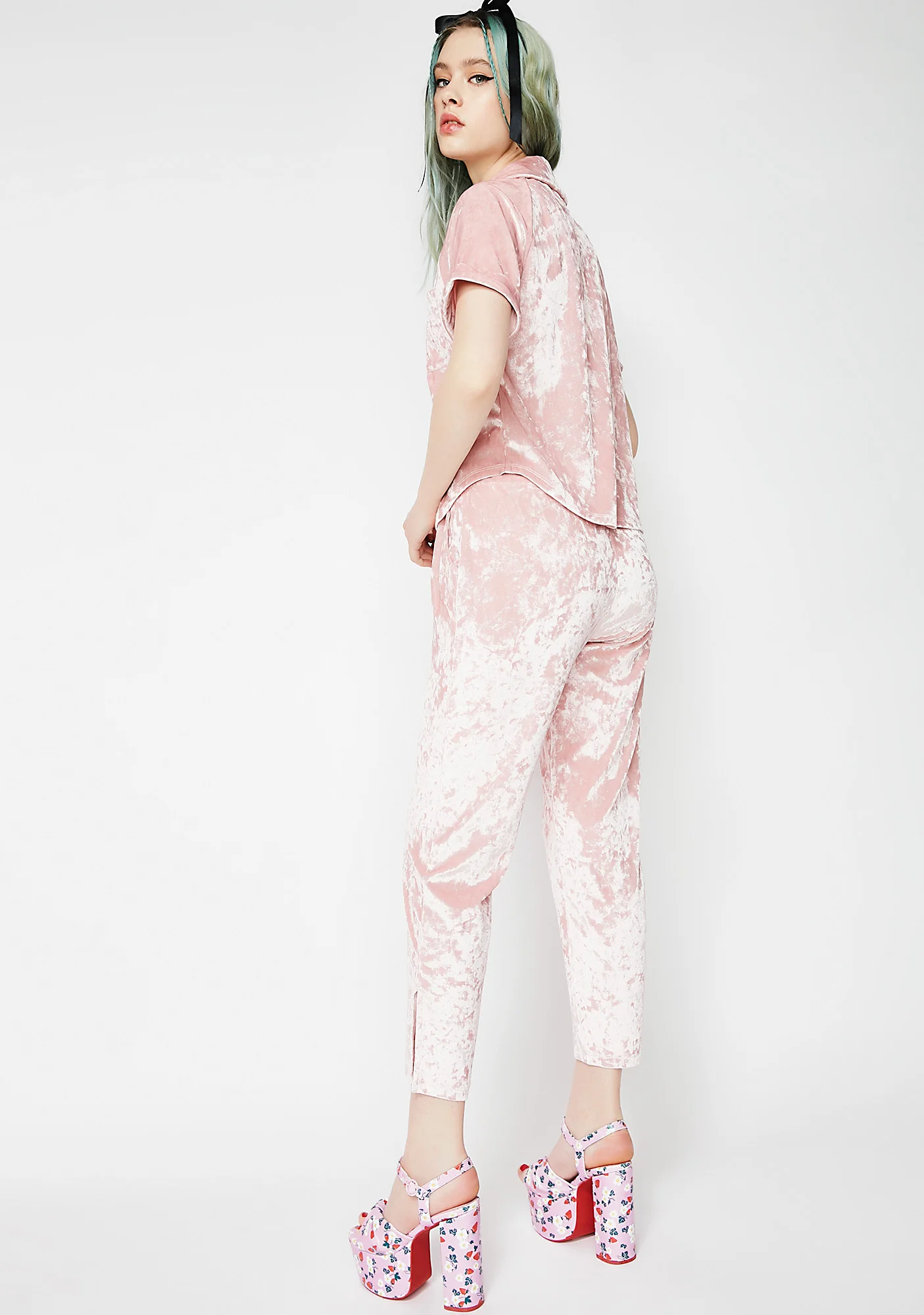 Blush Crushin' Hard PJ Set - Image 5