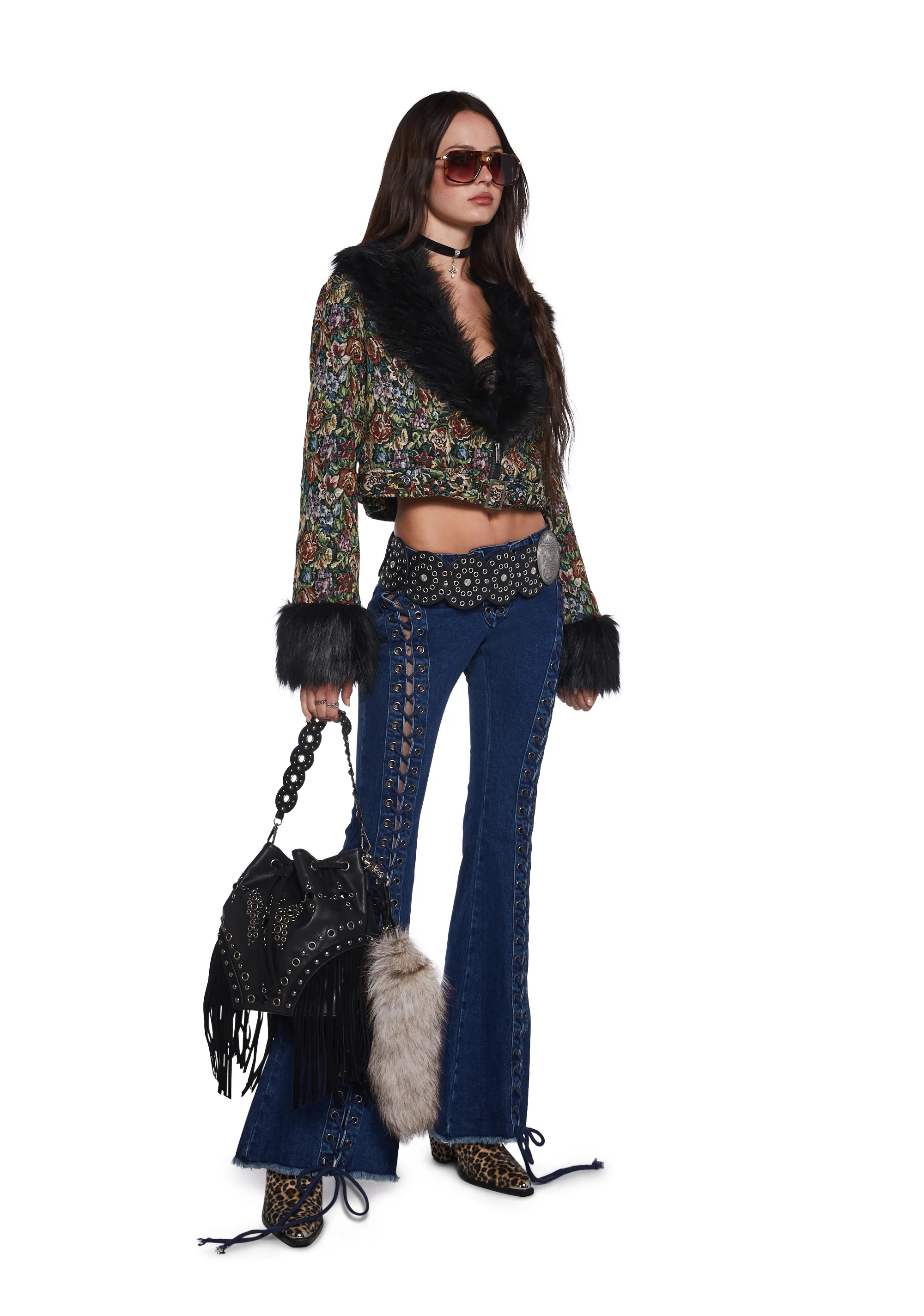 Boheme Garden Moto Jacket - Image 2
