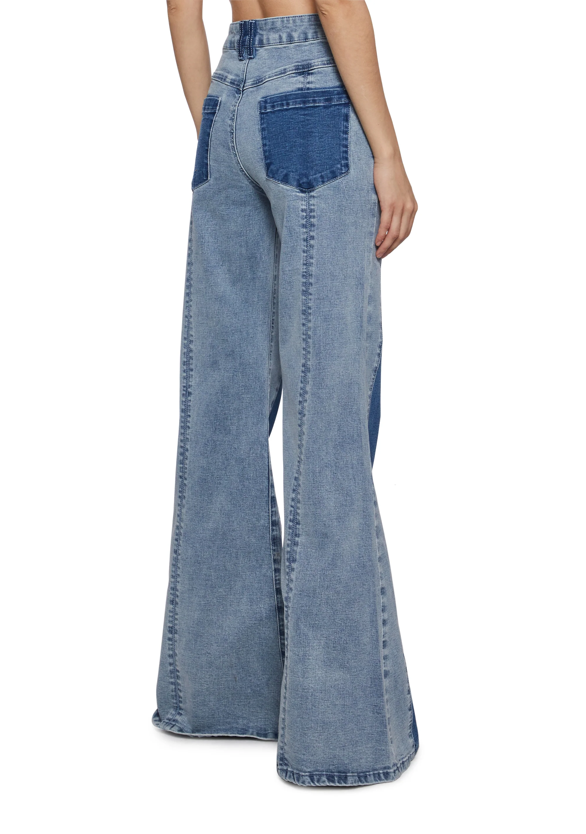 Bohemian Blues Wide Leg Jeans - Image 4