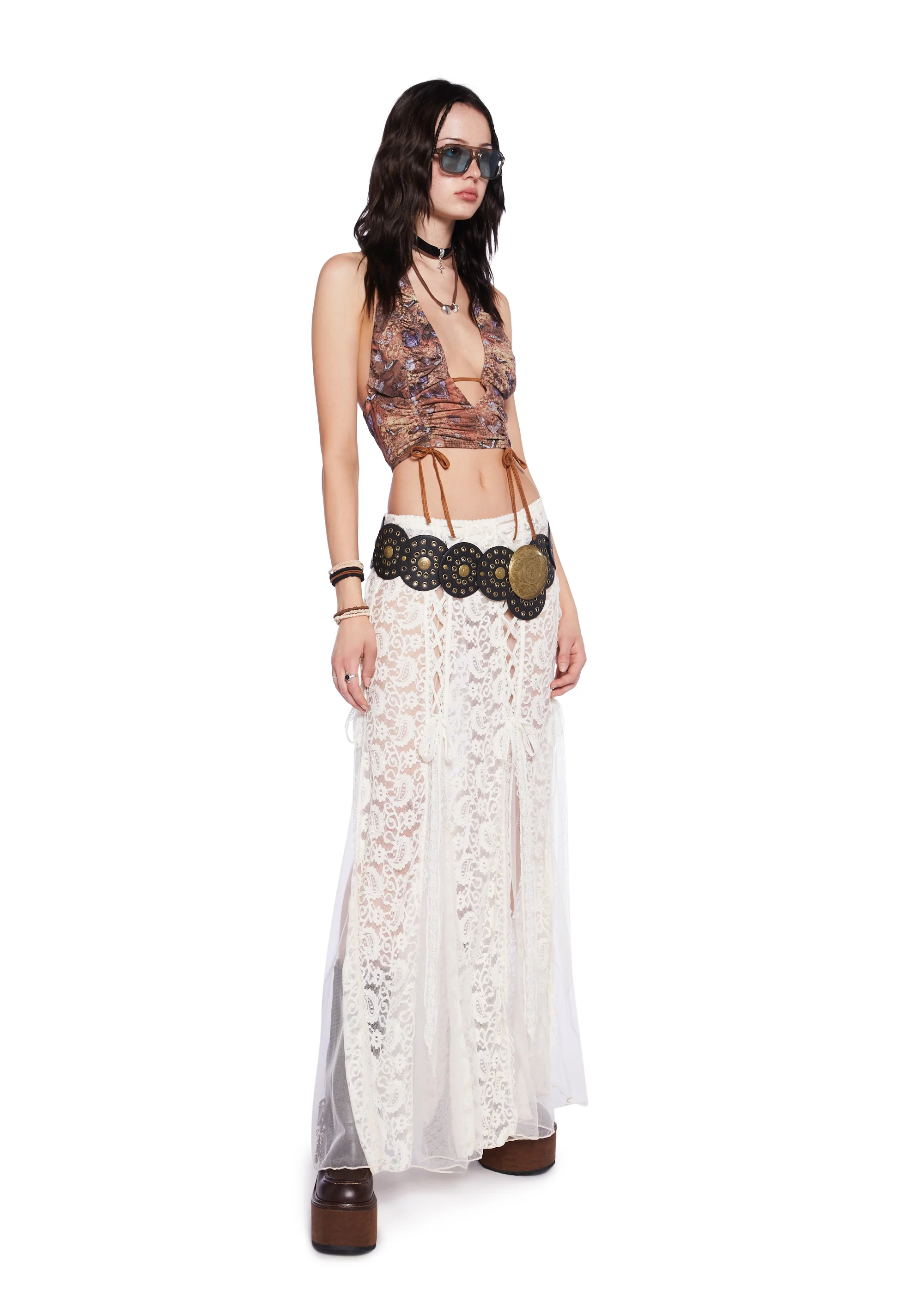 Boho Heart Maxi Skirt - Image 2