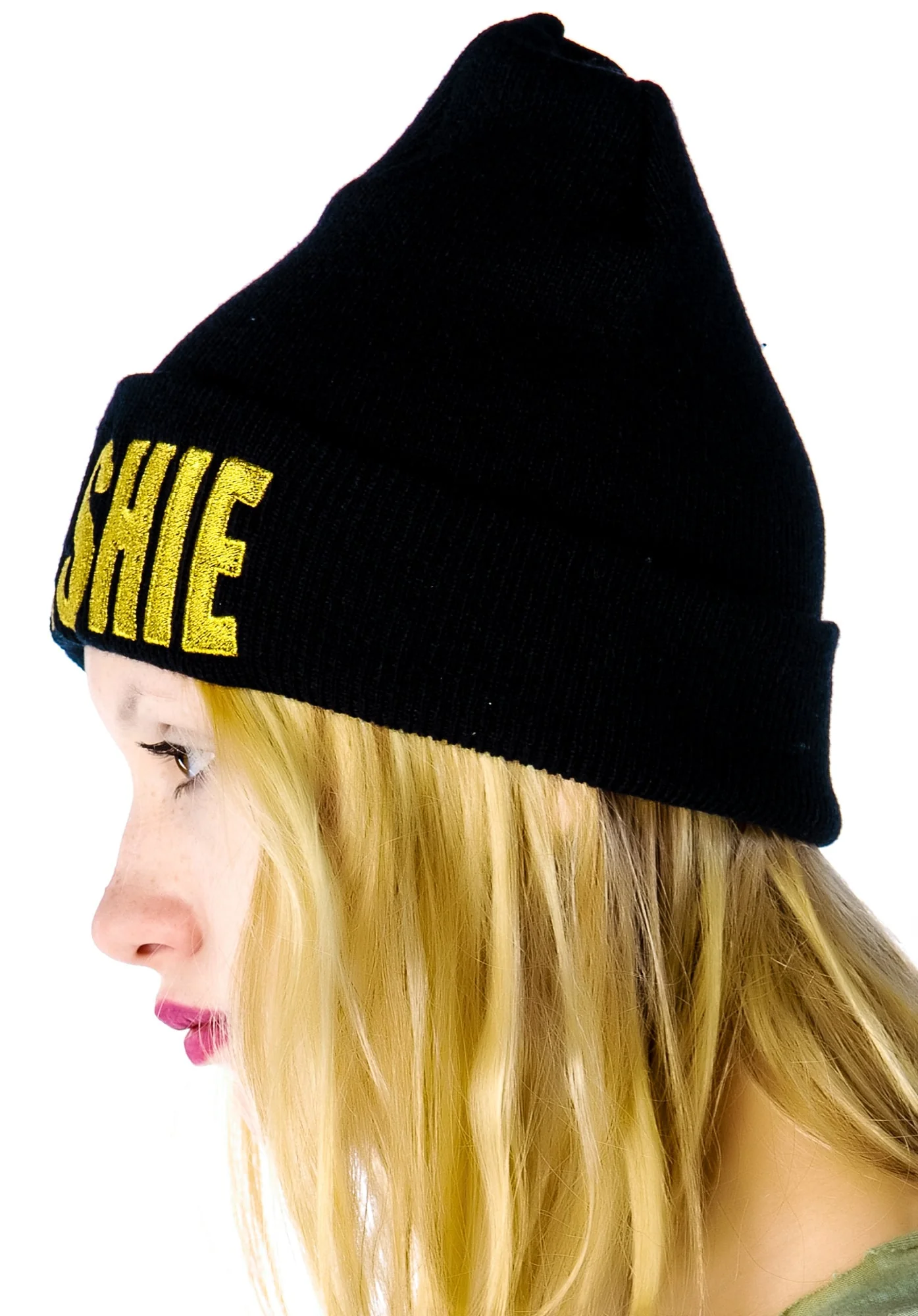 Bol$hie Logo Beanie - Black - Image 11