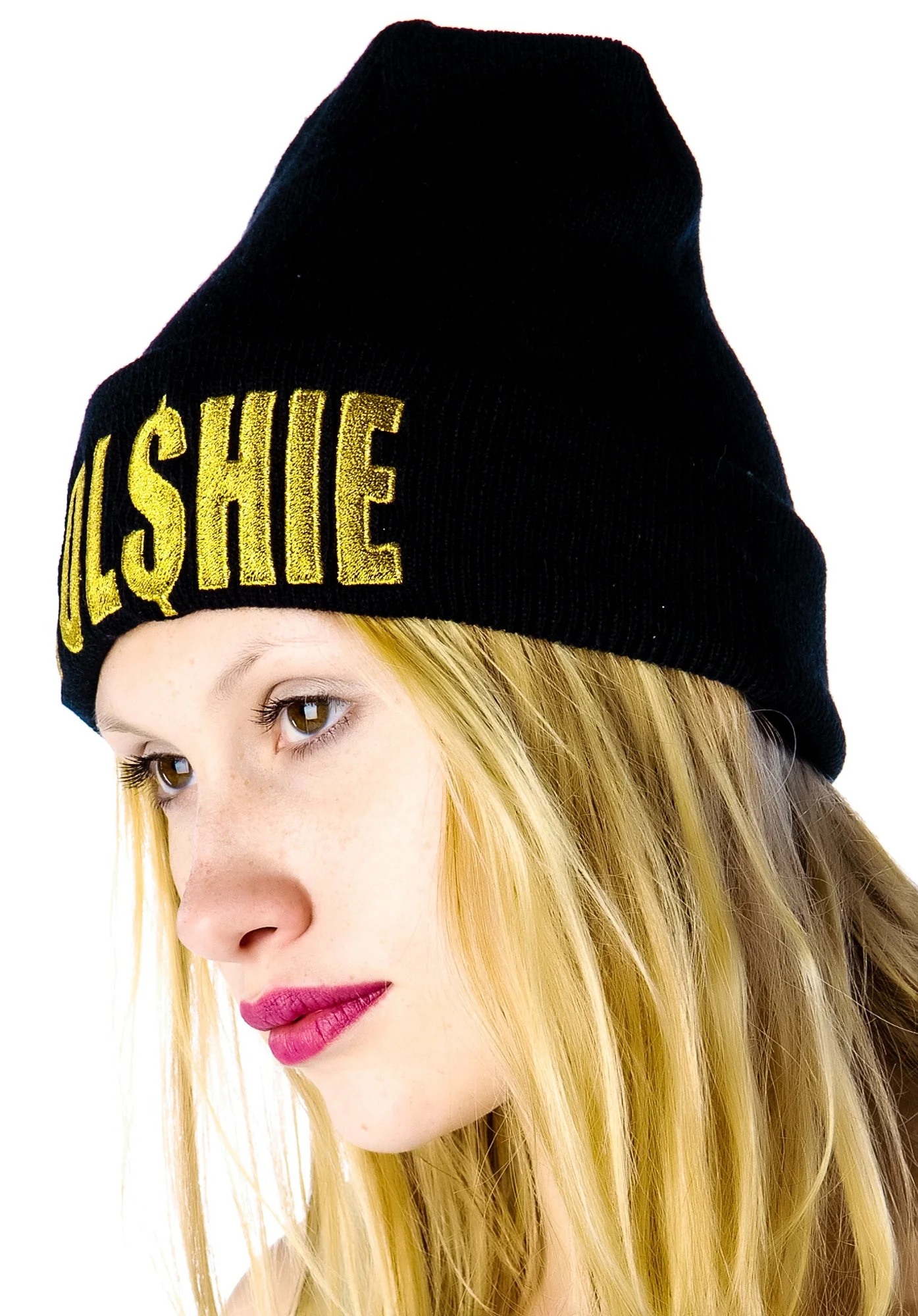 Bol$hie Logo Beanie - Black - Image 9